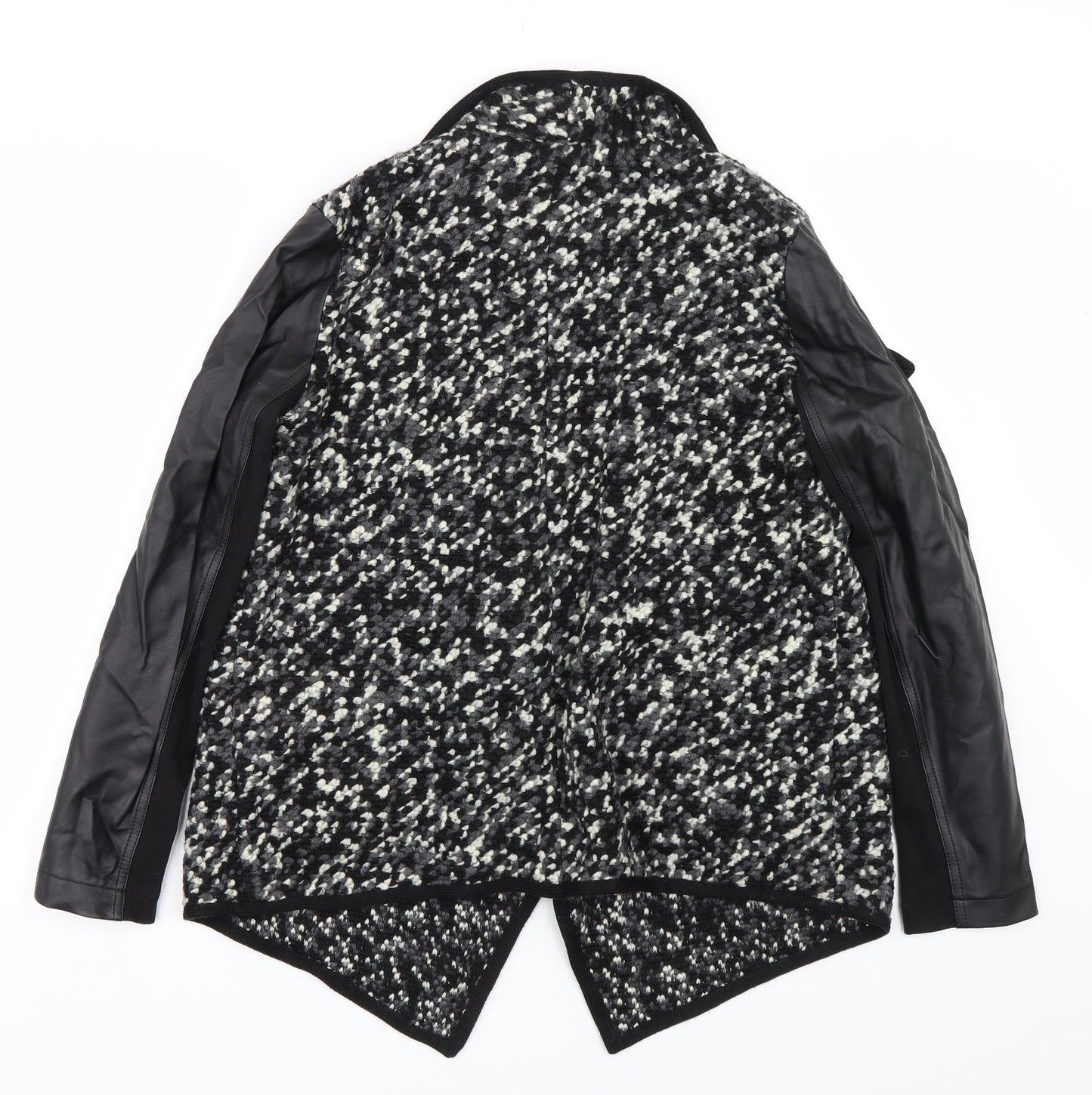 Saviour Womens Black Polka Dot  Cardigan Jumper Size 12