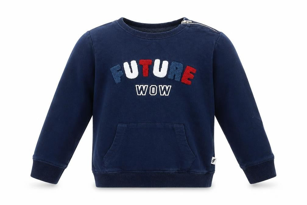 HOP Boys Blue   Pullover Sweatshirt Size 4-5 Years  - future wow