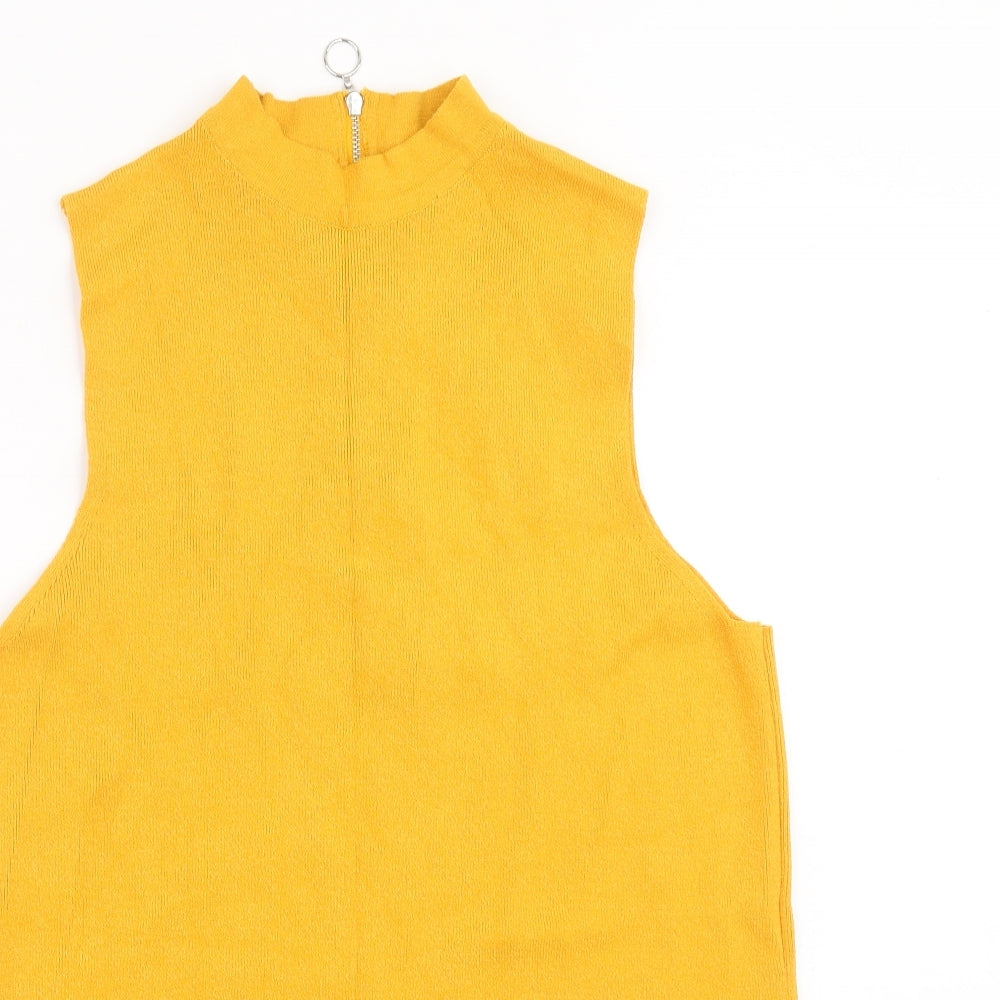 ASOS Womens Yellow   Pullover Jumper Size 8