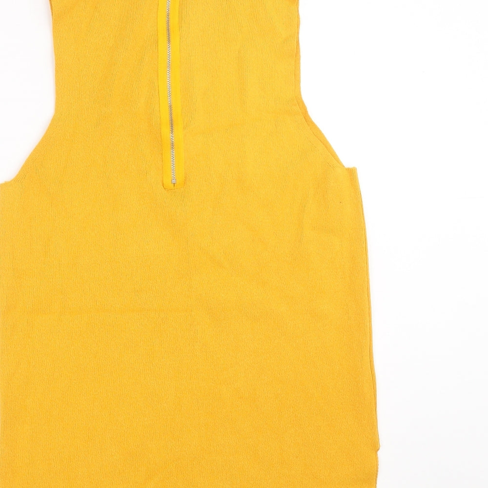 ASOS Womens Yellow   Pullover Jumper Size 8
