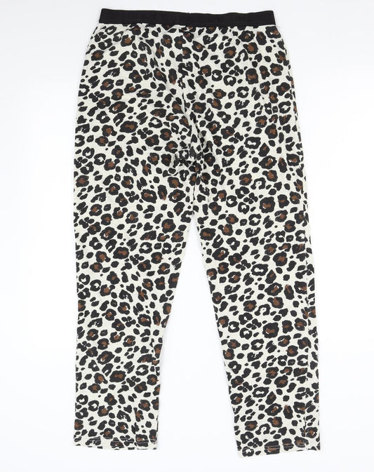 NEXT Womens Multicoloured Animal Print   Pyjama Pants Size M