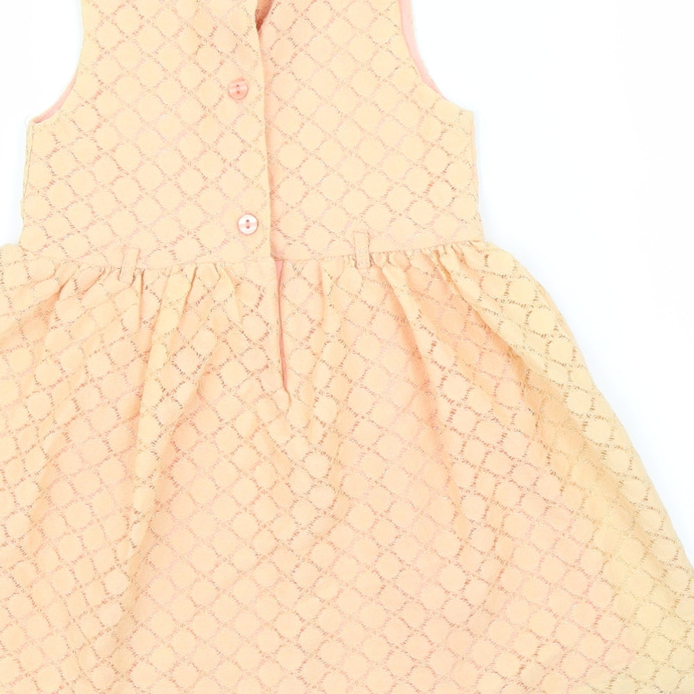 F&F Girls Orange   A-Line  Size 3 Years