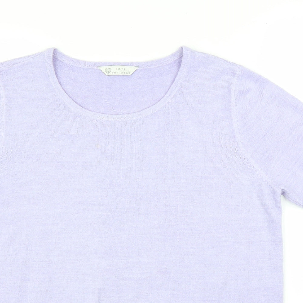 BHS Womens Purple   Pullover Jumper Size 12