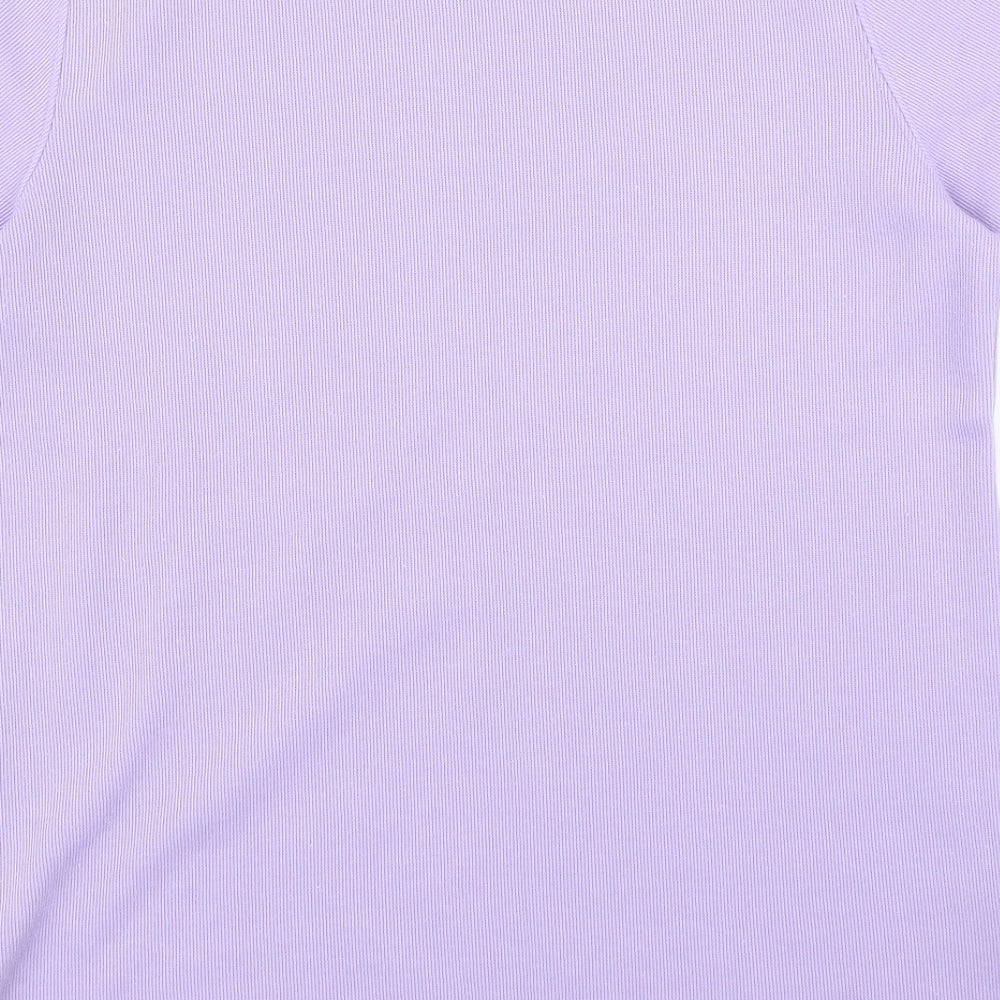 Preworn Womens Purple   Basic T-Shirt Size XS