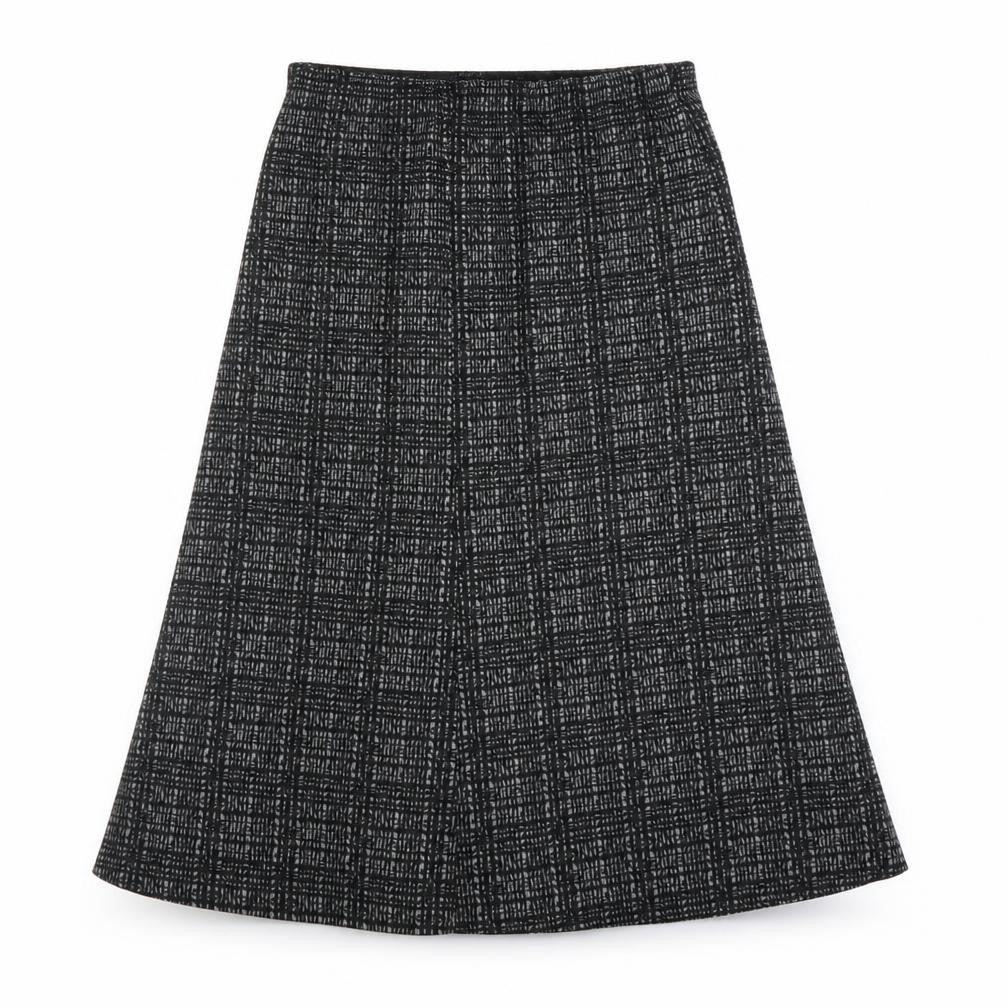 Classics Womens Grey   A-Line Skirt Size M