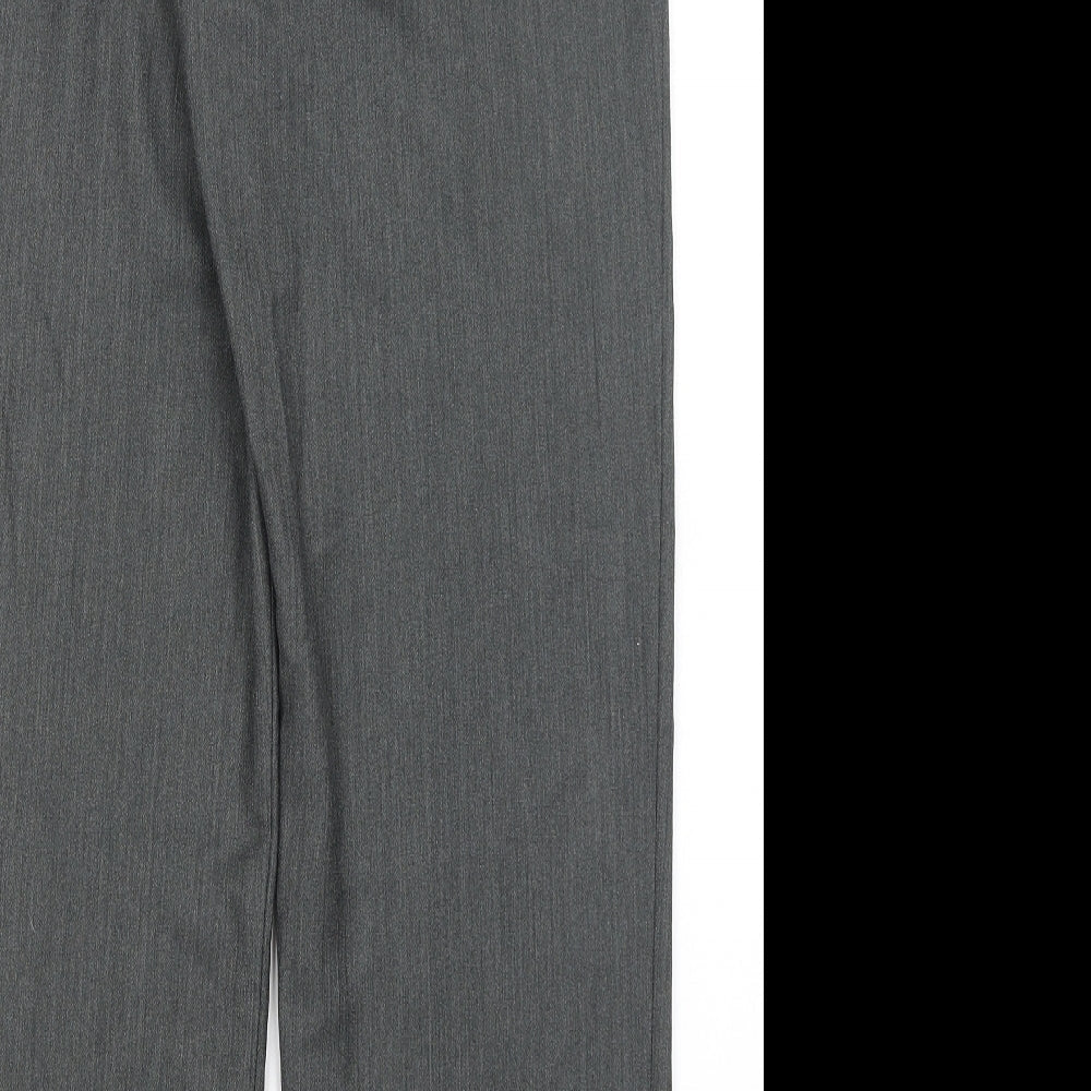 Taylor & Wright Mens Grey   Dress Pants Trousers Size 34 in L31 in