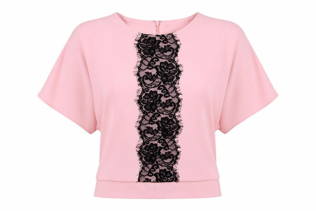 Girls On Film Womens Pink   Basic T-Shirt Size 10