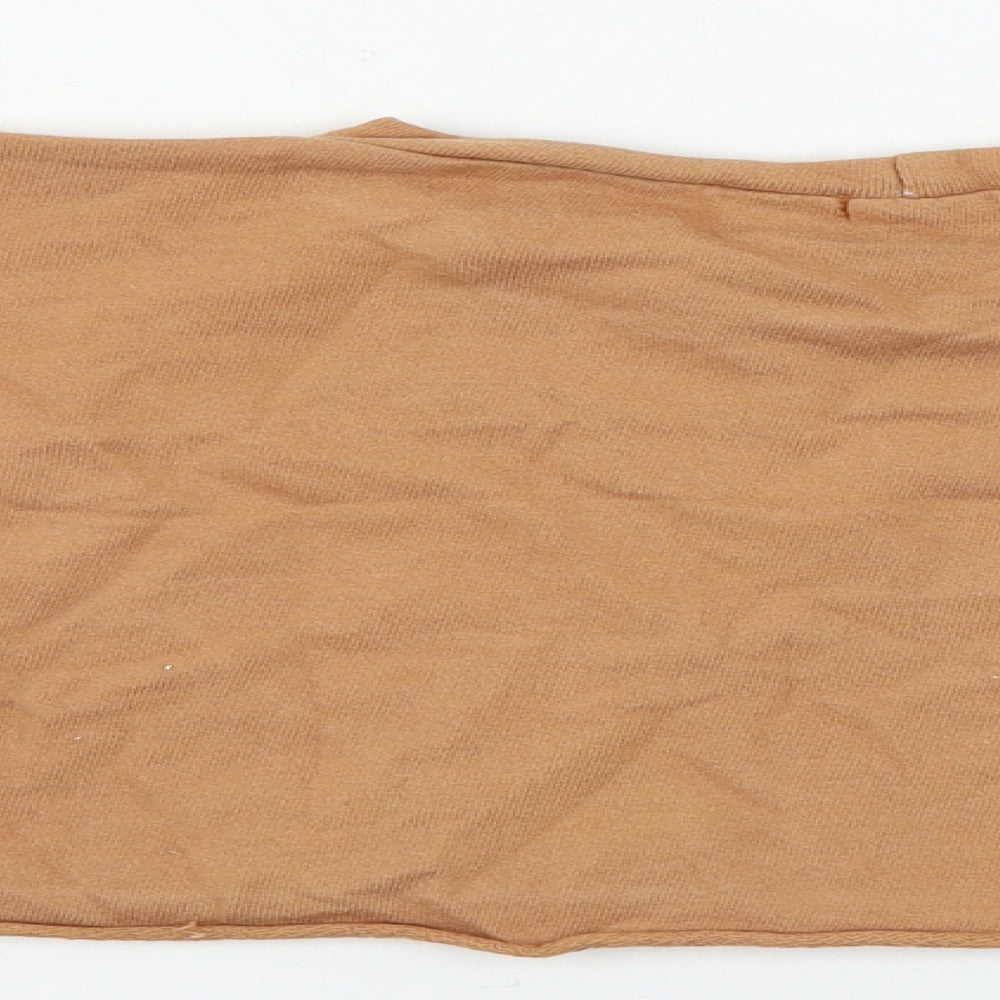 PRETTYLITTLETHING  Womens Brown   Pullover Jumper Size 8