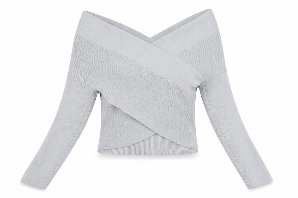 Boohoo  Womens Grey   Pullover Jumper Size M