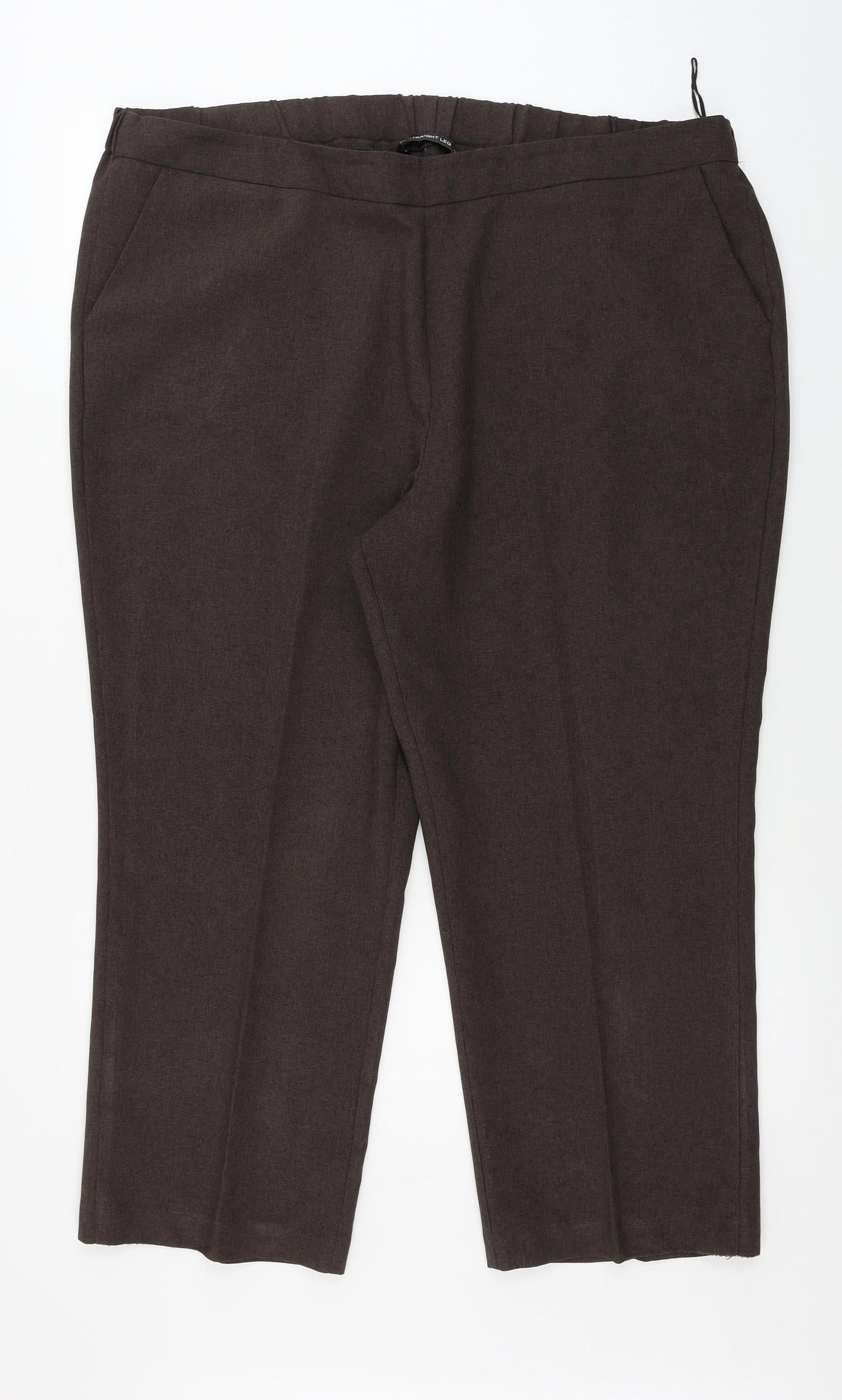 Preworn  Womens Brown   Trousers  Size 20 L23 in