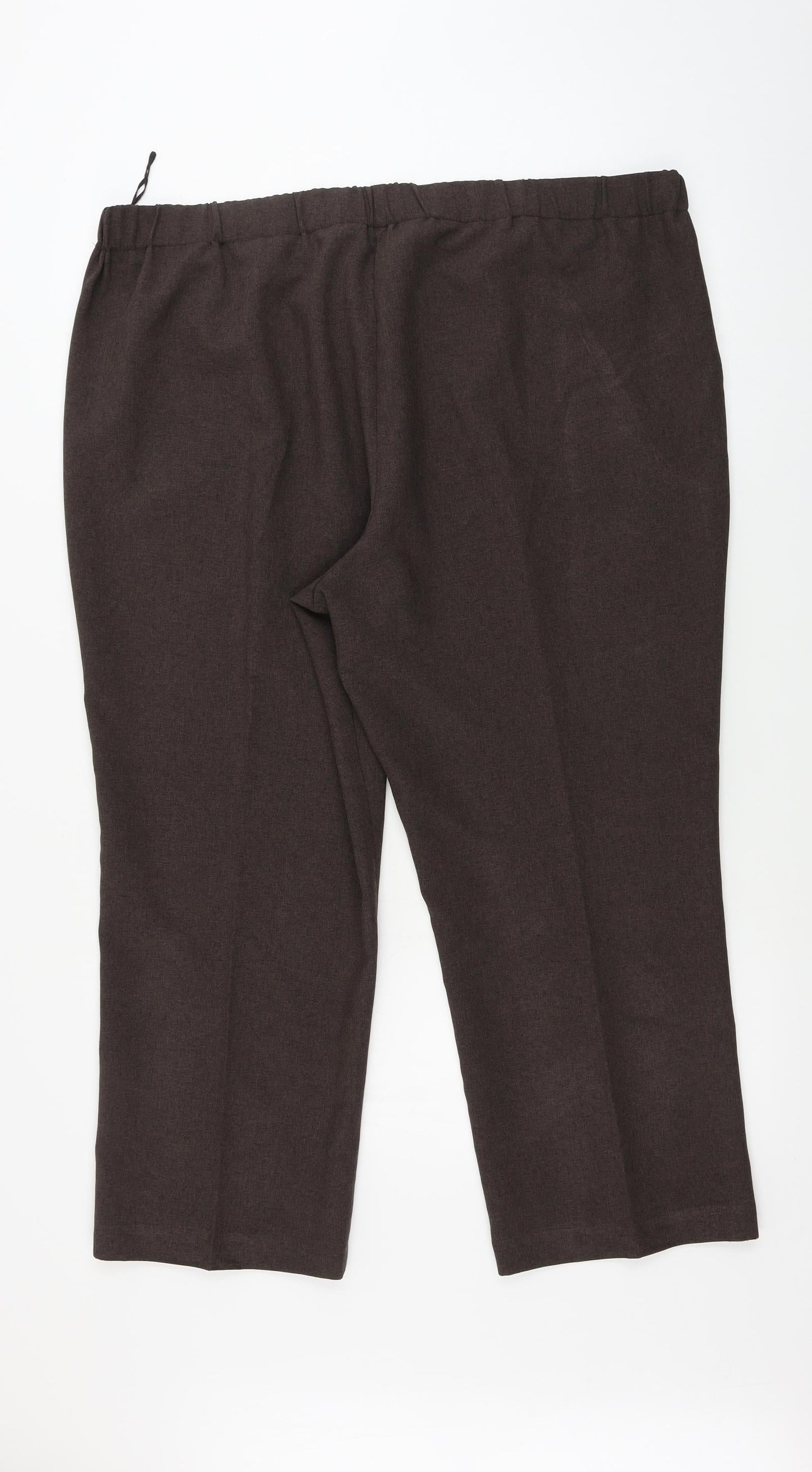 Preworn  Womens Brown   Trousers  Size 20 L23 in