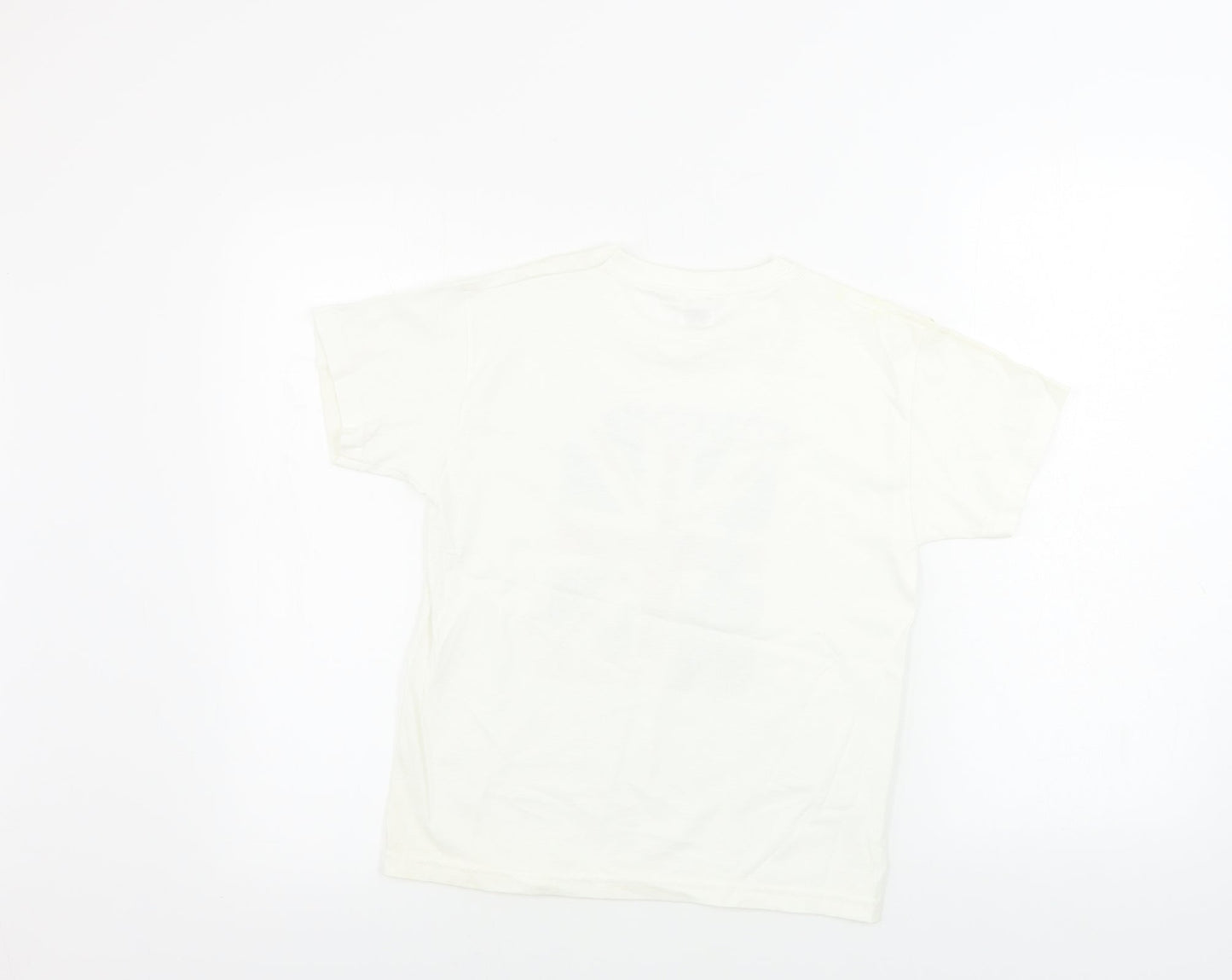 Fruit of the Loom  Boys Ivory   Basic T-Shirt Size 7-8 Years