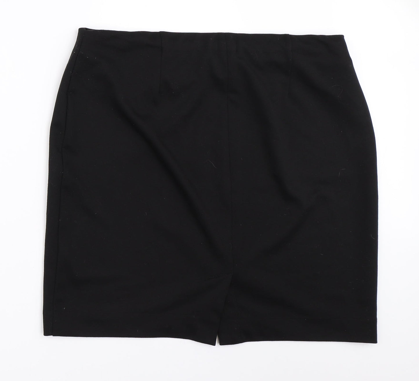 DASH Womens Black   Straight & Pencil Skirt Size XL