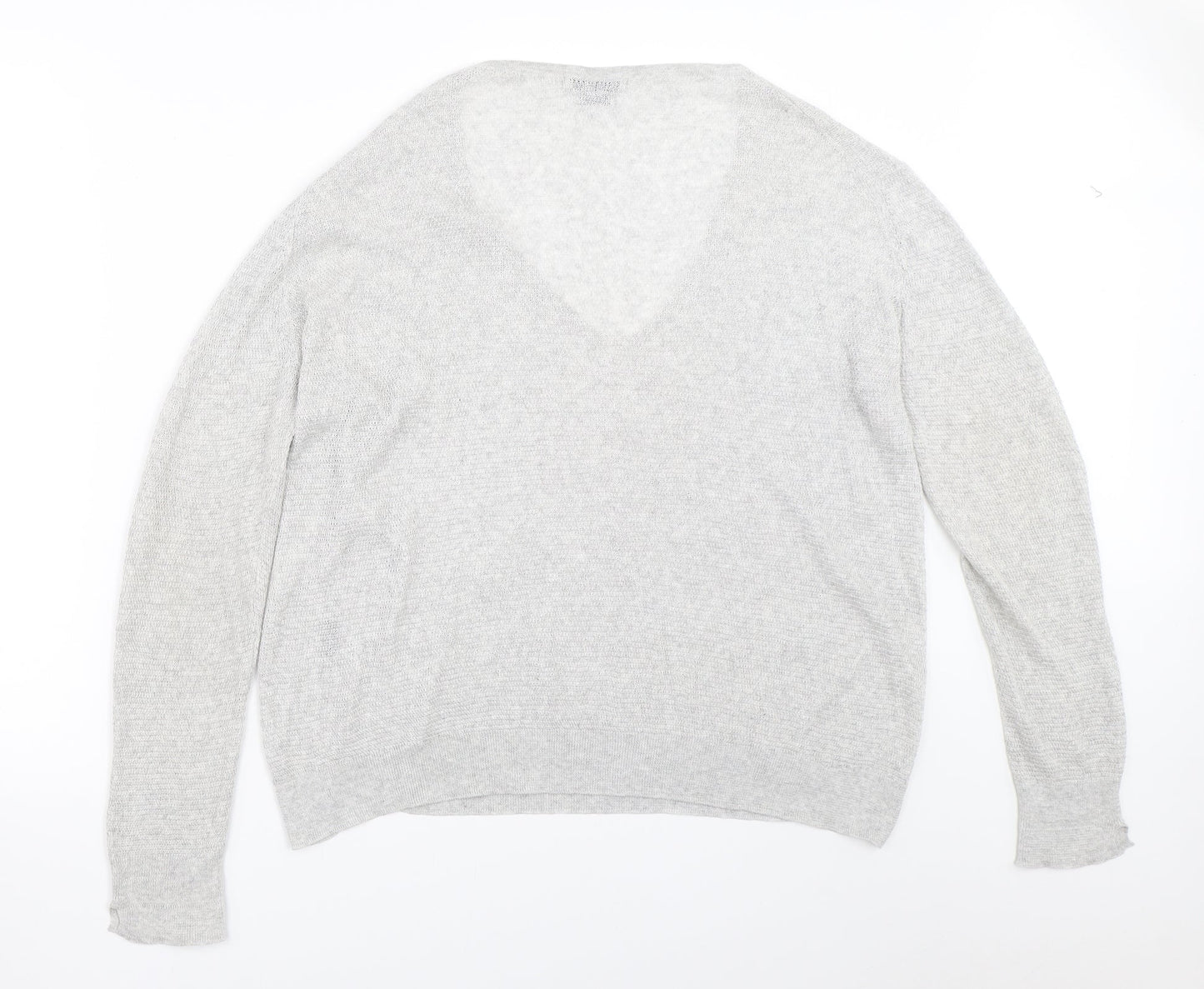 Zara Womens Grey   Pullover Jumper Size M