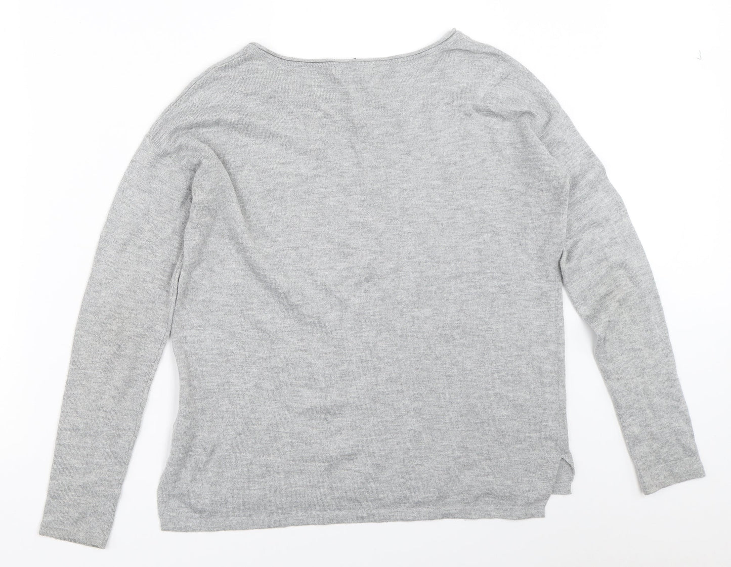 H&M Womens Grey   Pullover Jumper Size XS
