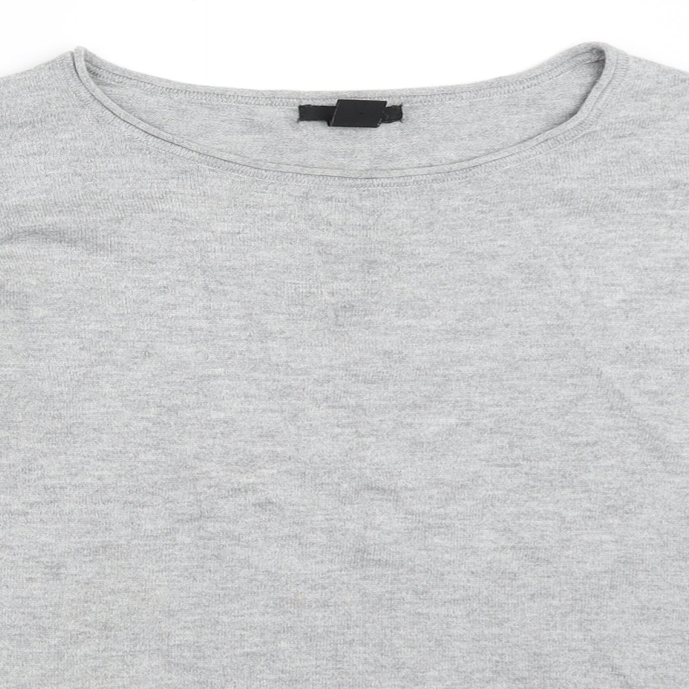H&M Womens Grey   Pullover Jumper Size XS