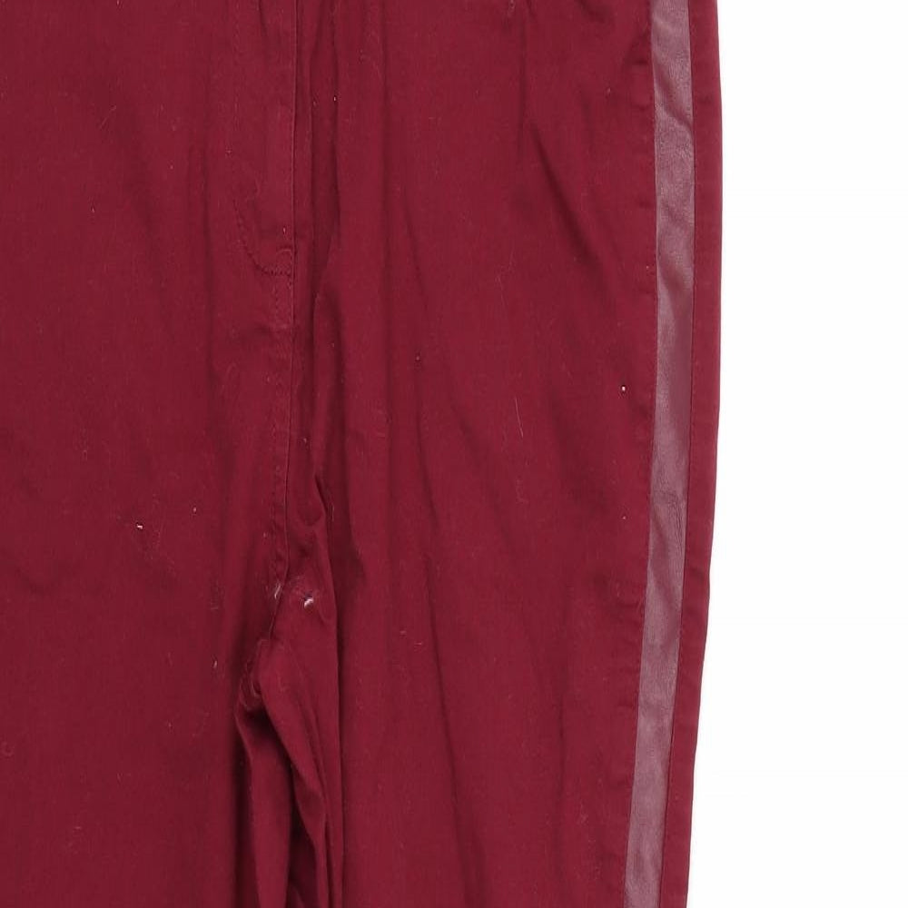 Klass Womens Red   Trousers  Size 14 L29 in