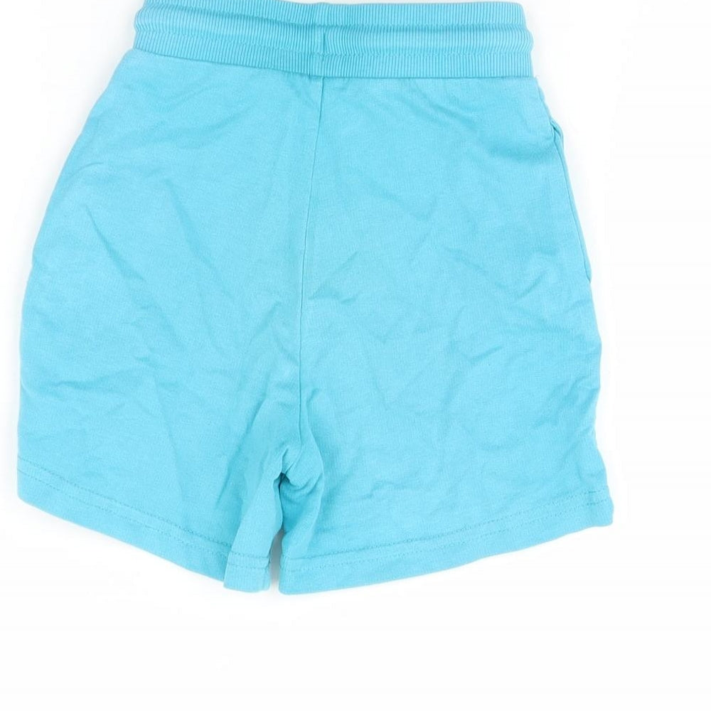 George Girls Blue   Cropped Trousers Size 18 Months