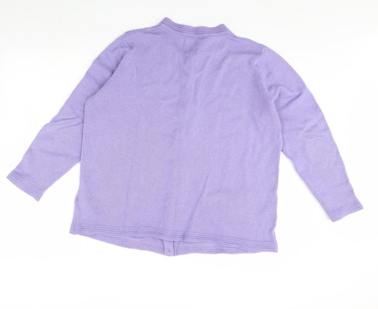 m&s Womens Purple   Jacket  Size 20