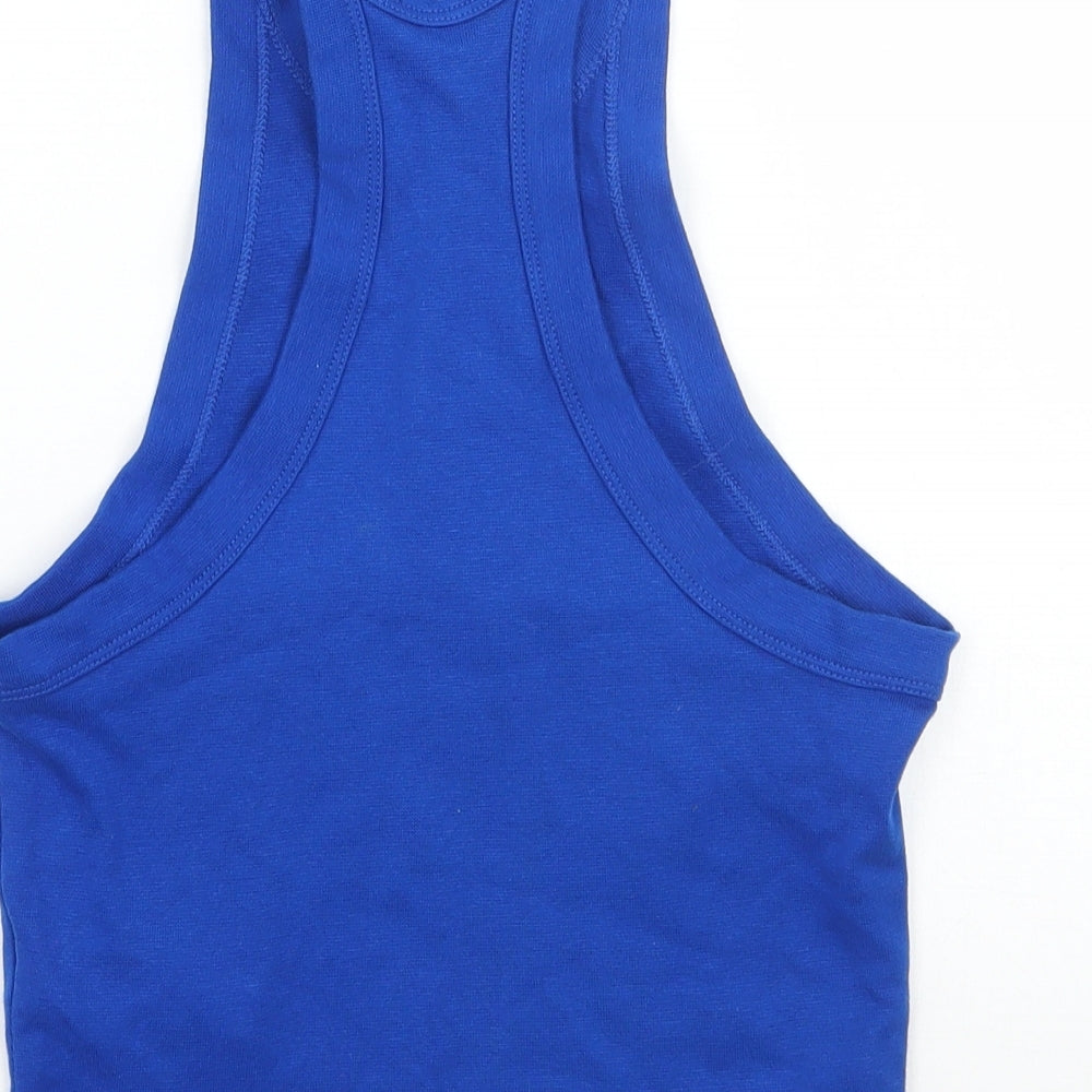 Topshop Womens Black   Cropped Tank Size 6