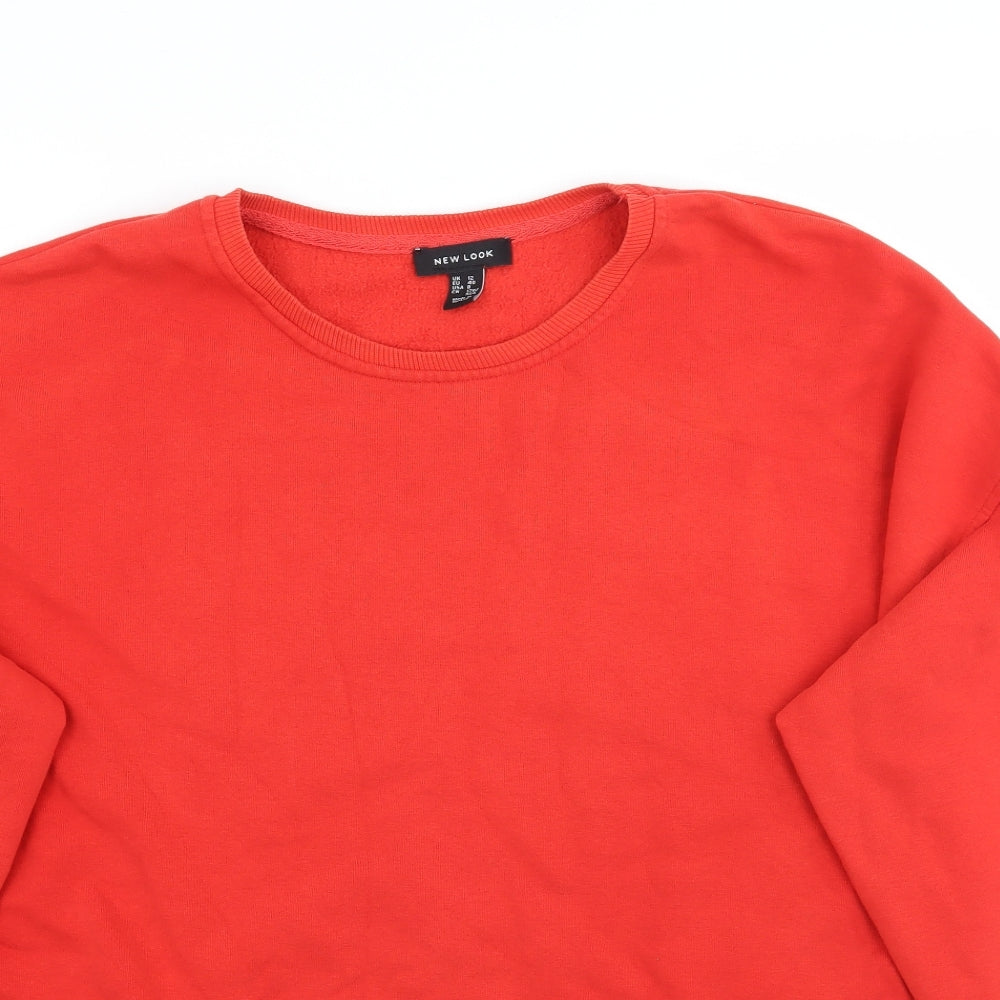 Newlook Womens Red   Pullover Jumper Size 12
