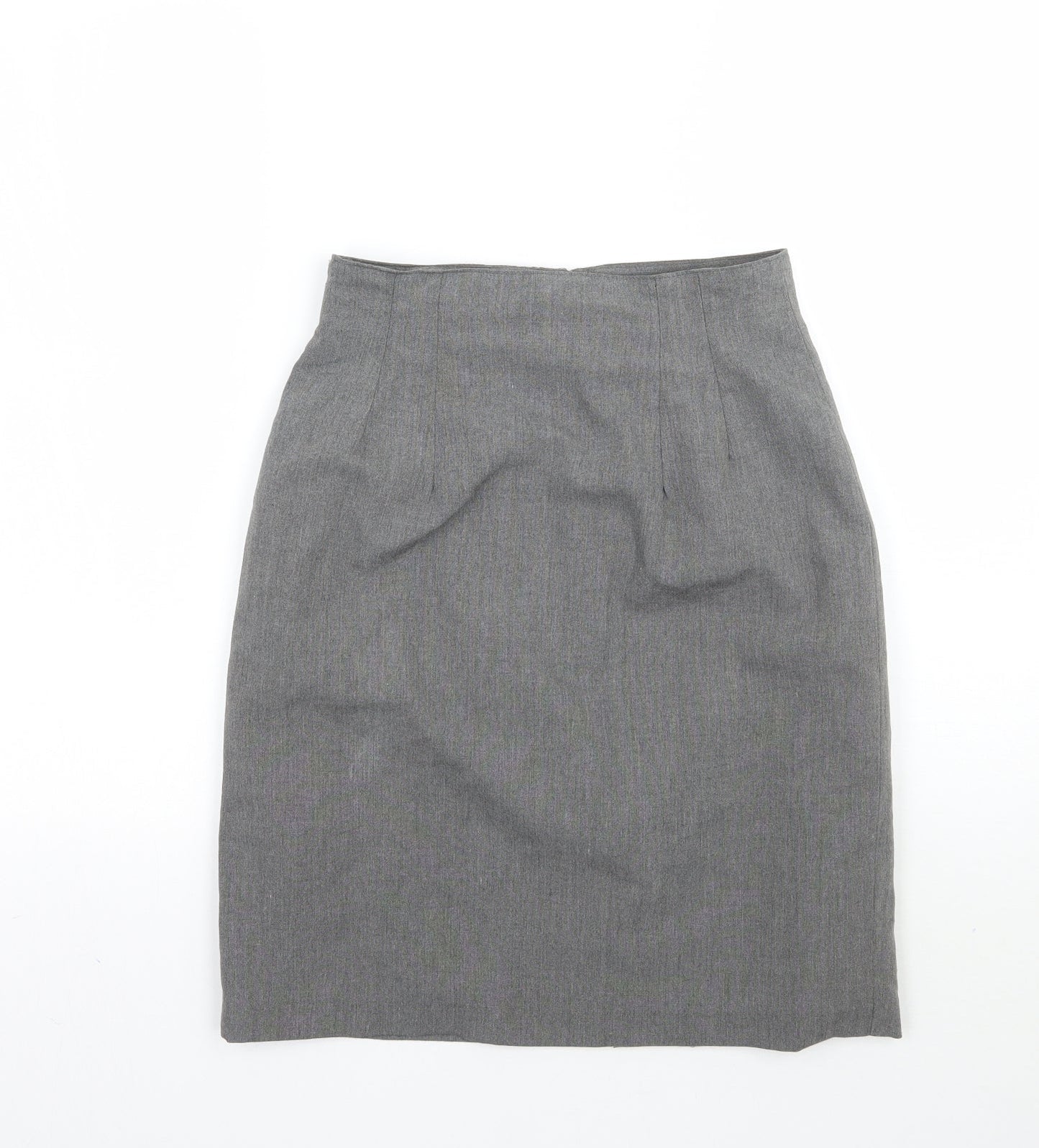 Preworn Womens Grey   A-Line Skirt Size 10