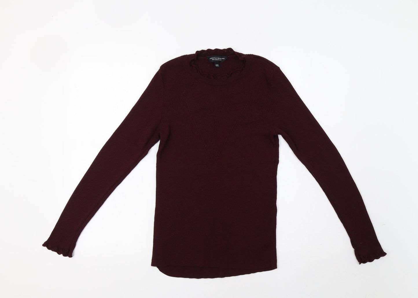 Dorothy Perkins Womens Purple   Pullover Jumper Size 10
