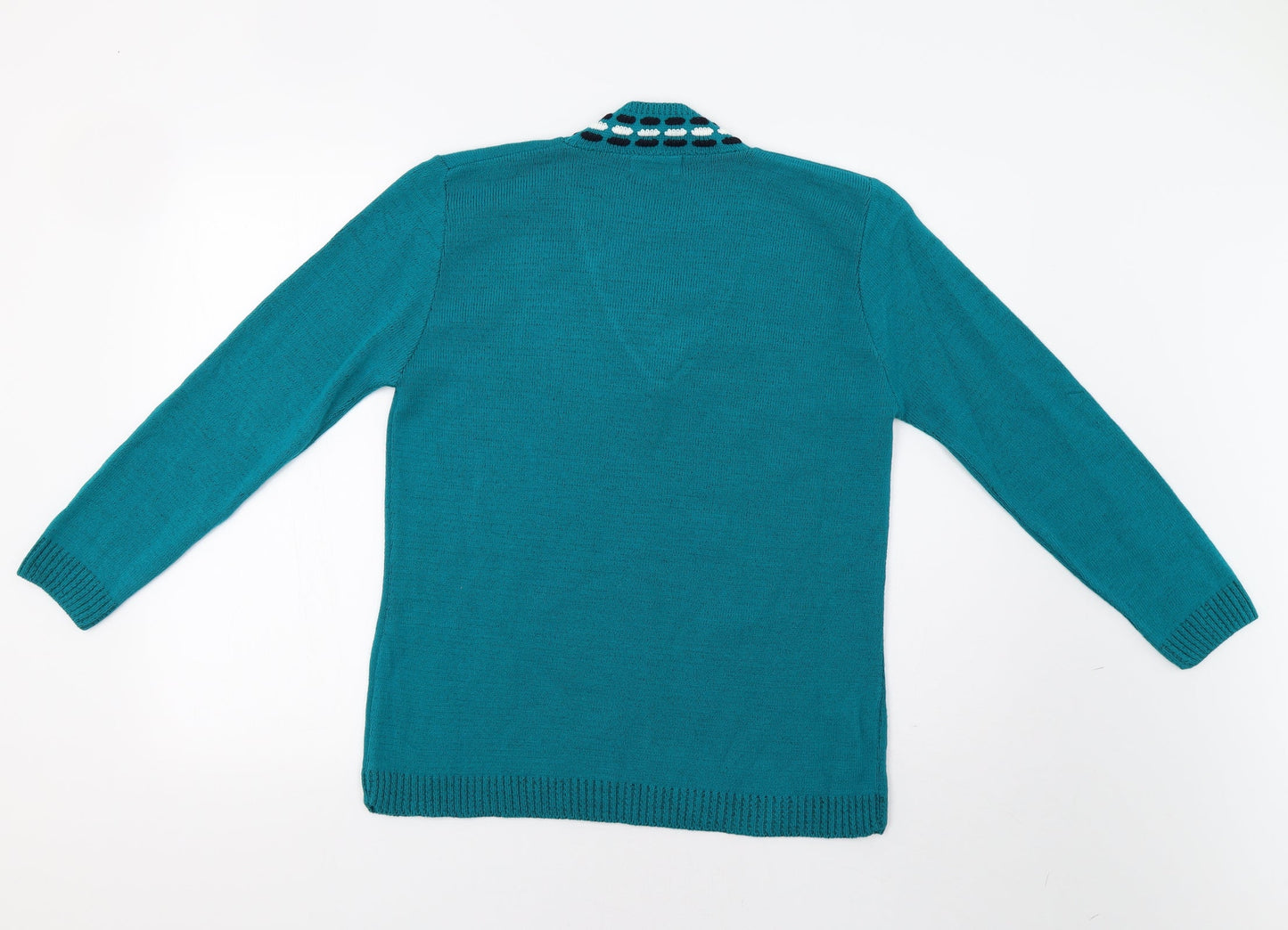 CHIC Womens Green   Pullover Jumper Size L