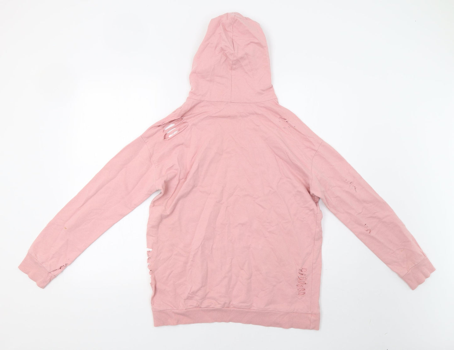 Select Womens Pink   Pullover Hoodie Size 8