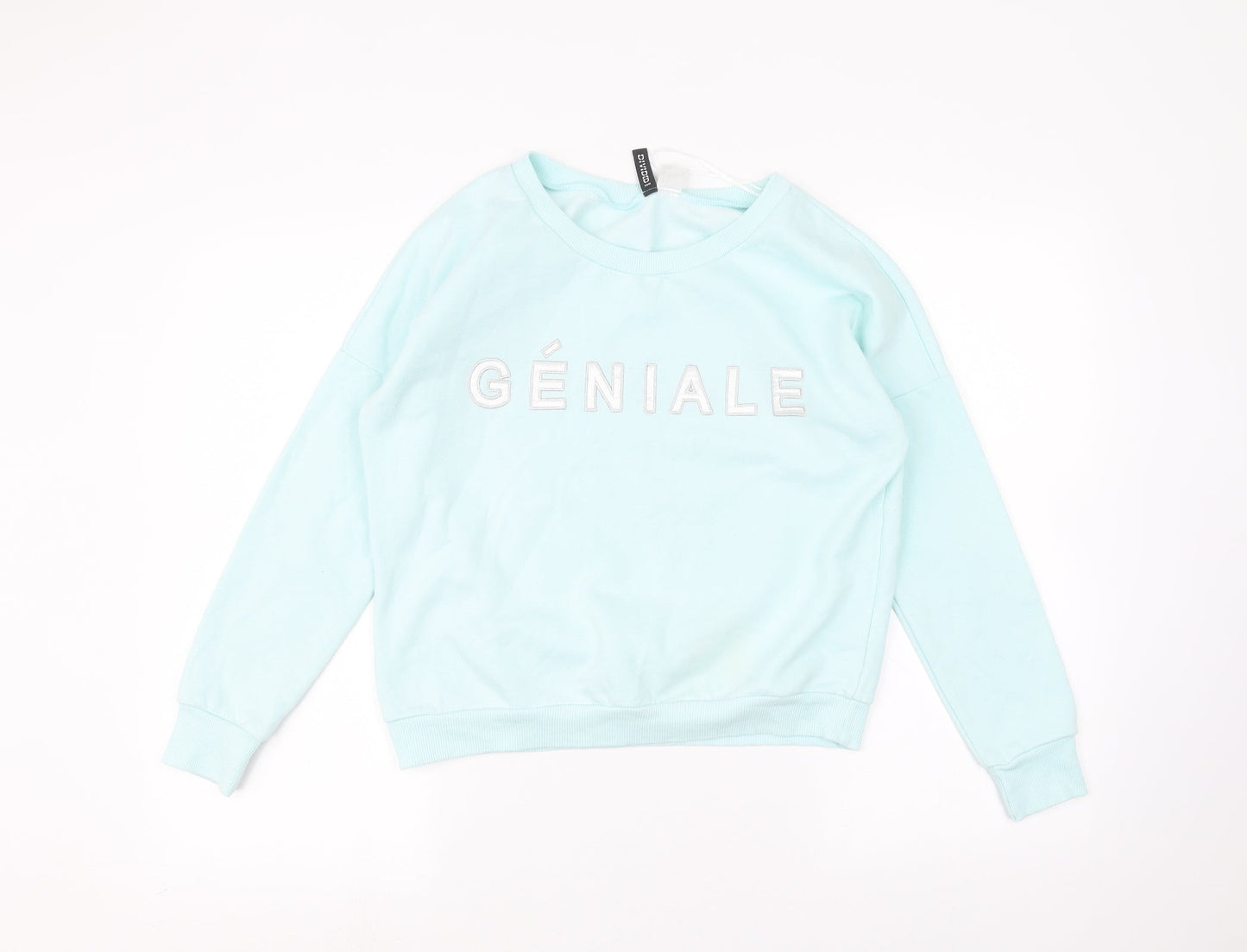 H&M Womens Blue   Pullover Jumper Size M