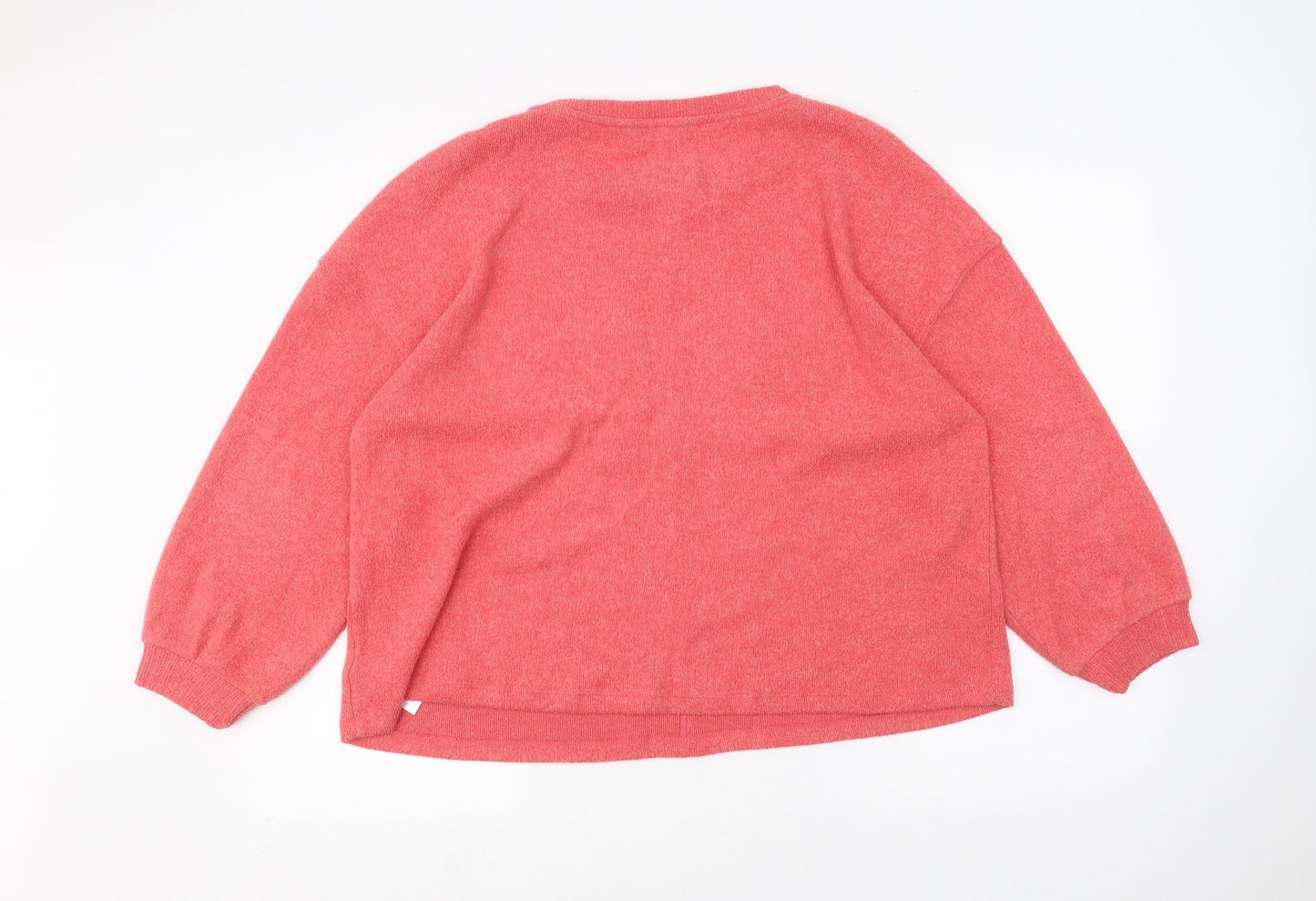 F&F Womens Pink   Pullover Jumper Size 14
