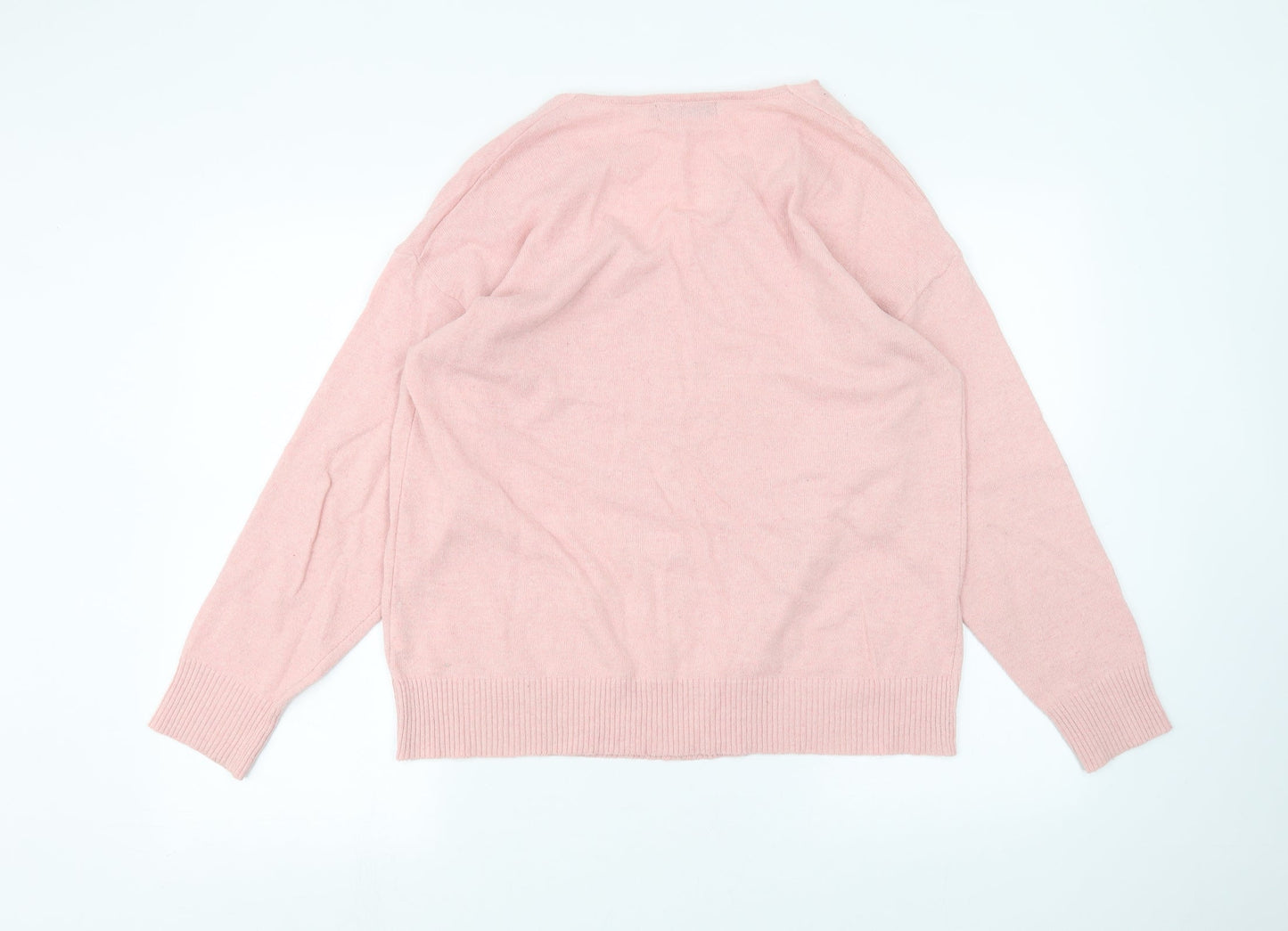 MissLook Womens Pink   Pullover Jumper Size L
