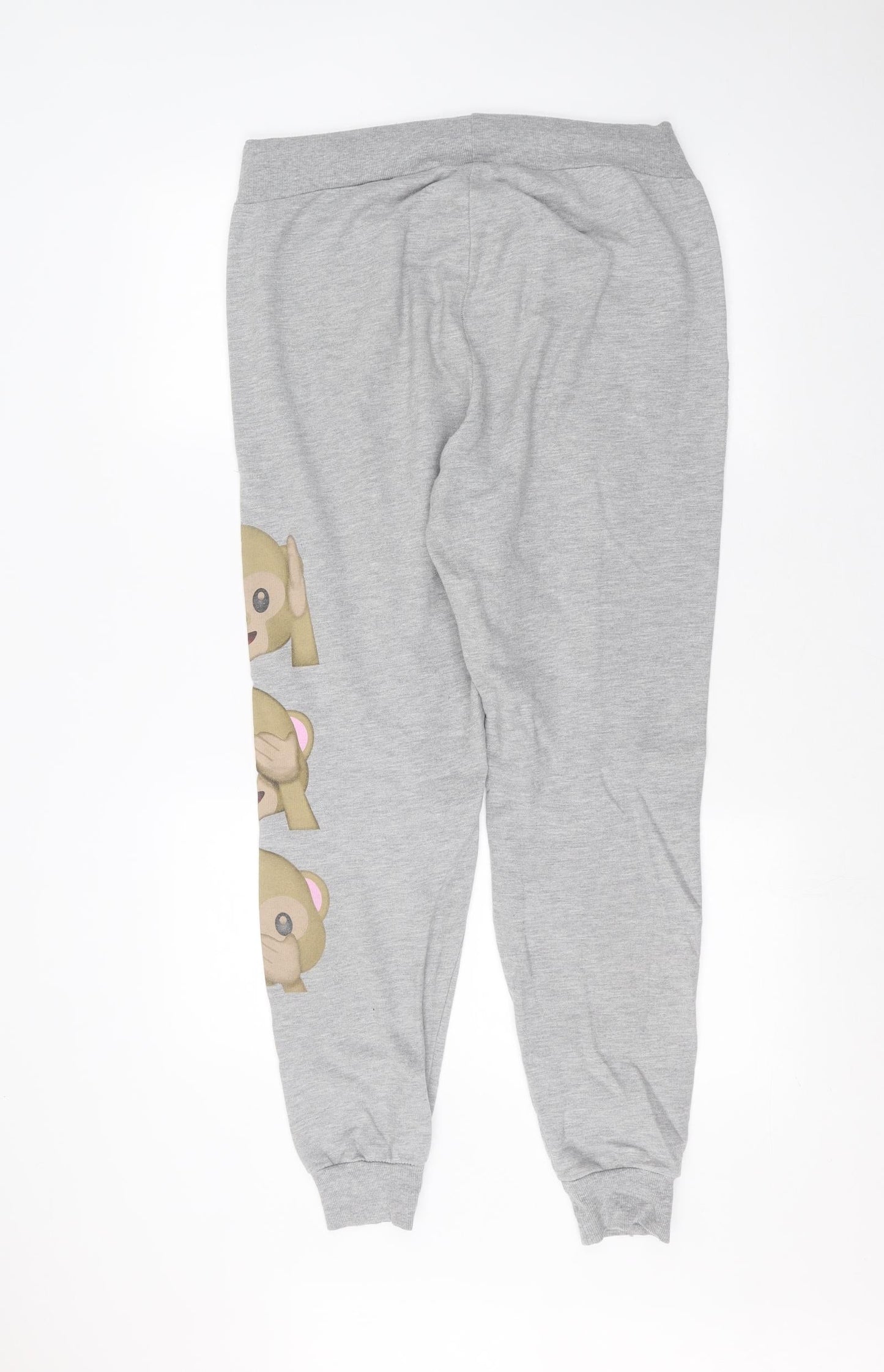 Preworn Womens Grey   Sweatpants Trousers Size 14 L28 in