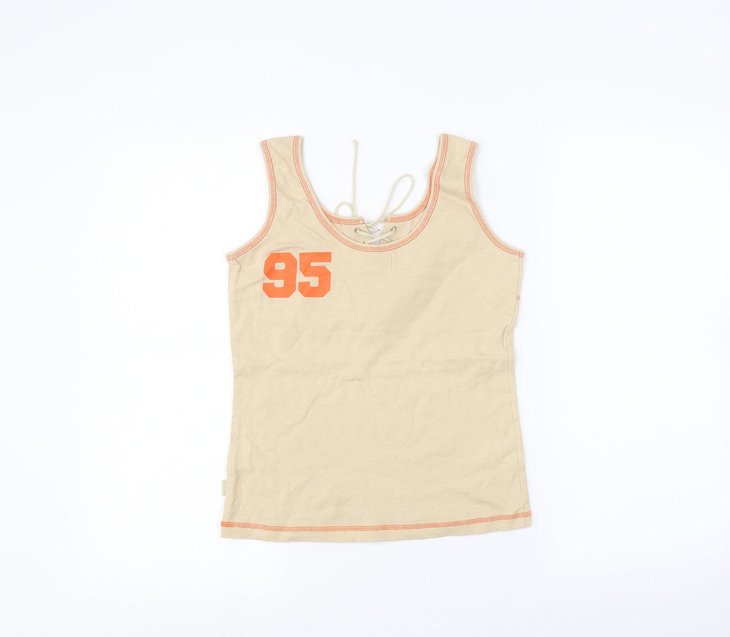 AZ collection Womens Beige   Basic Tank Size L