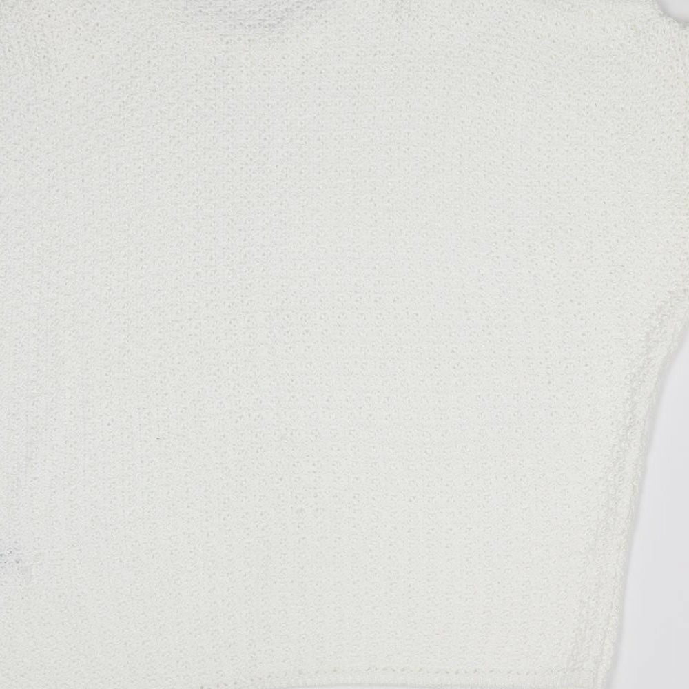 NEXT Womens White   Basic T-Shirt Size S