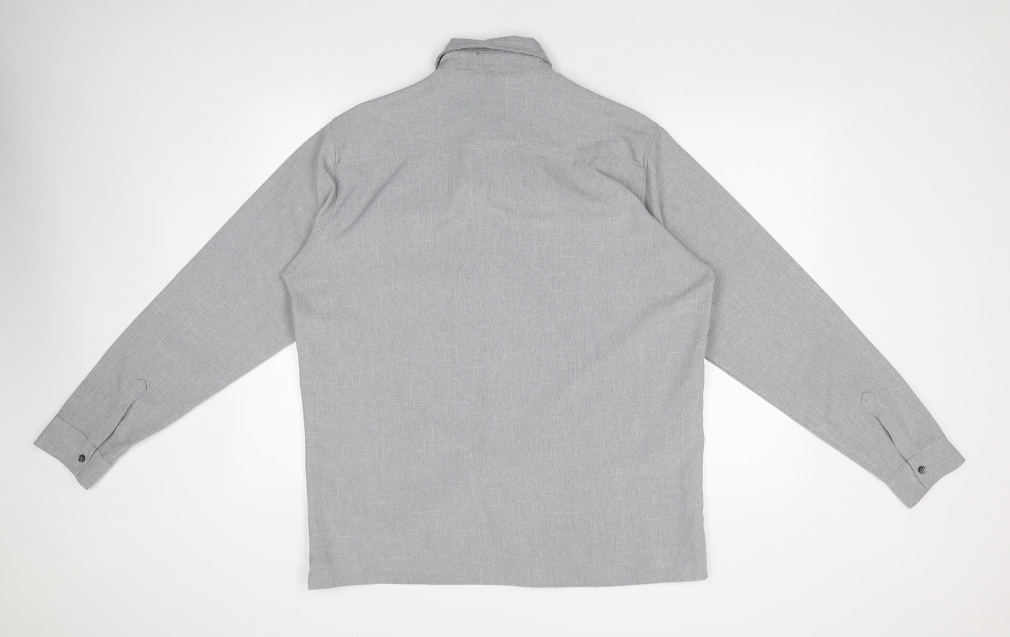 JOHN MILNER Mens Grey    Button-Up