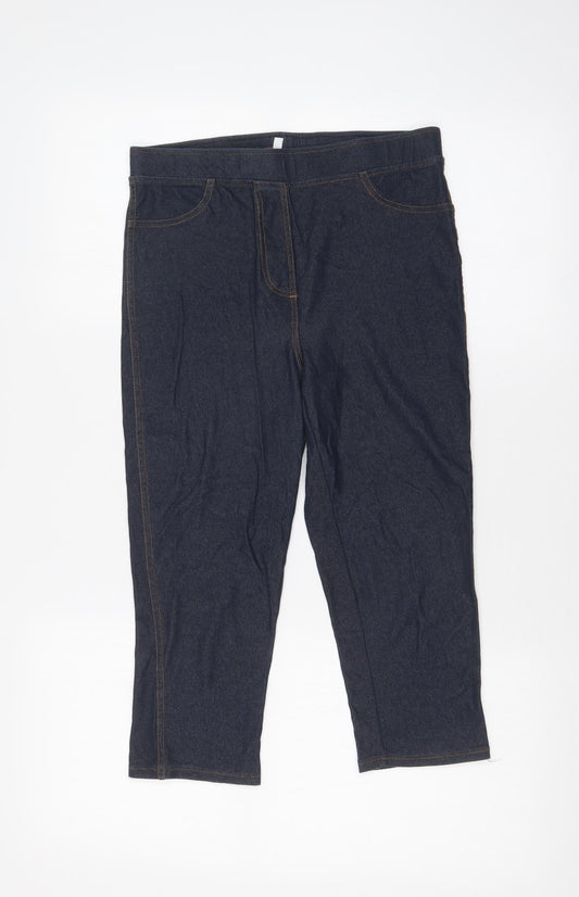 Papaya Womens Blue   Jegging Leggings Size 10