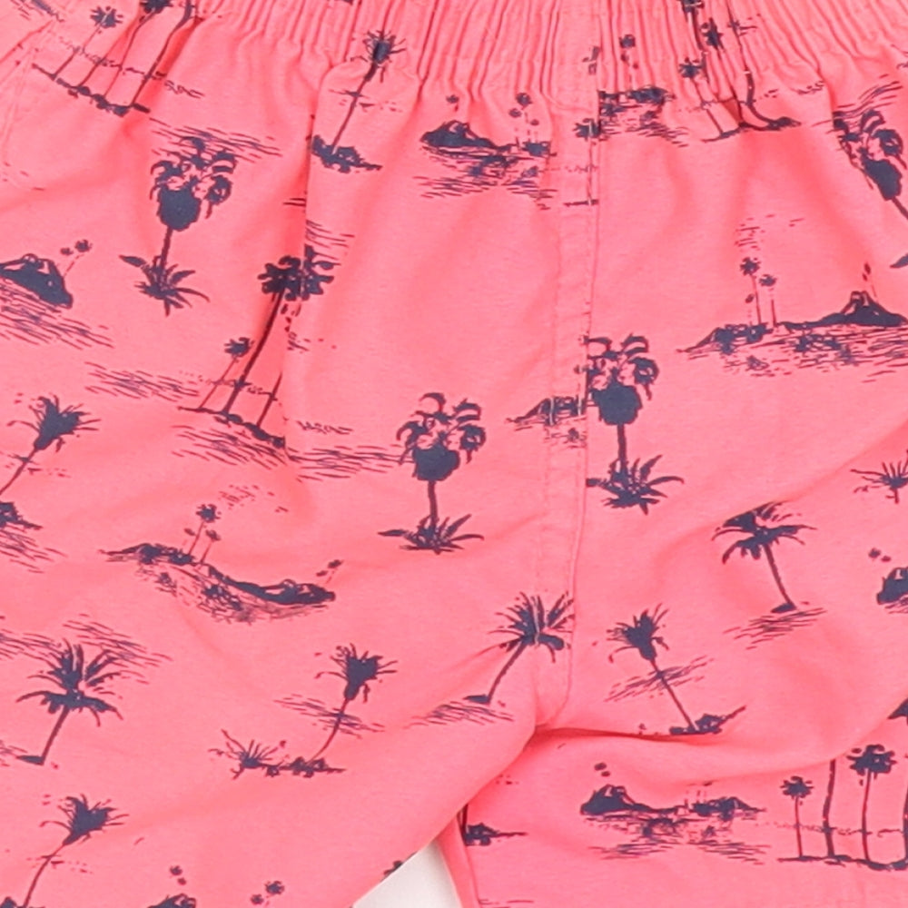 LITTLE REBEL Baby Pink Floral  Sweatpants Trousers Size 12-18 Months