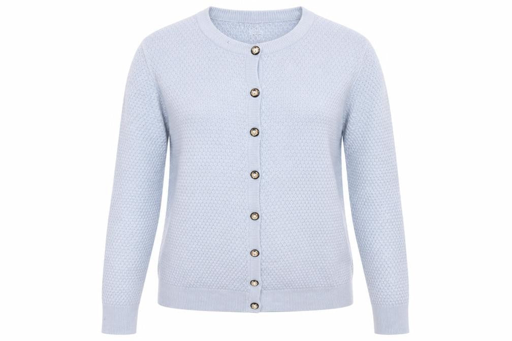 Preworn Womens Blue   Cardigan Jumper Size L