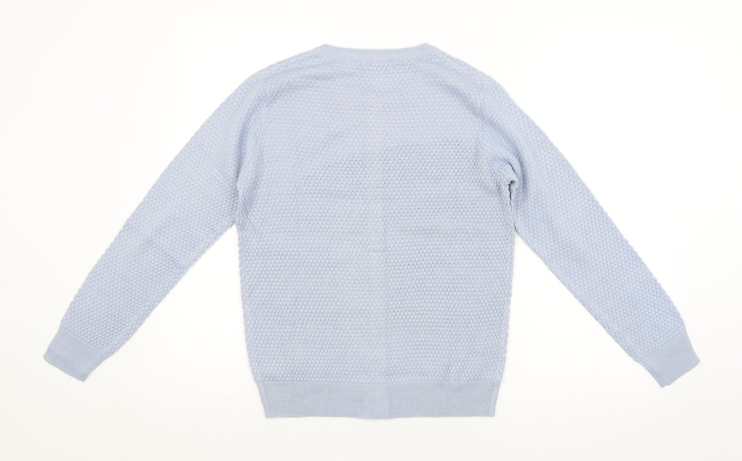 Preworn Womens Blue   Cardigan Jumper Size L