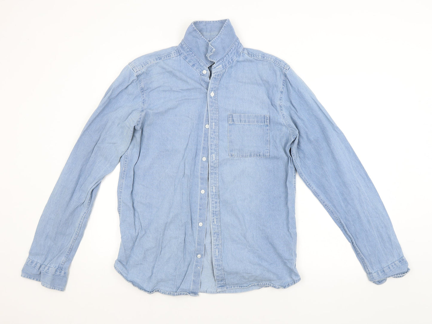 D/STRUCT Mens Blue    Button-Up Size M