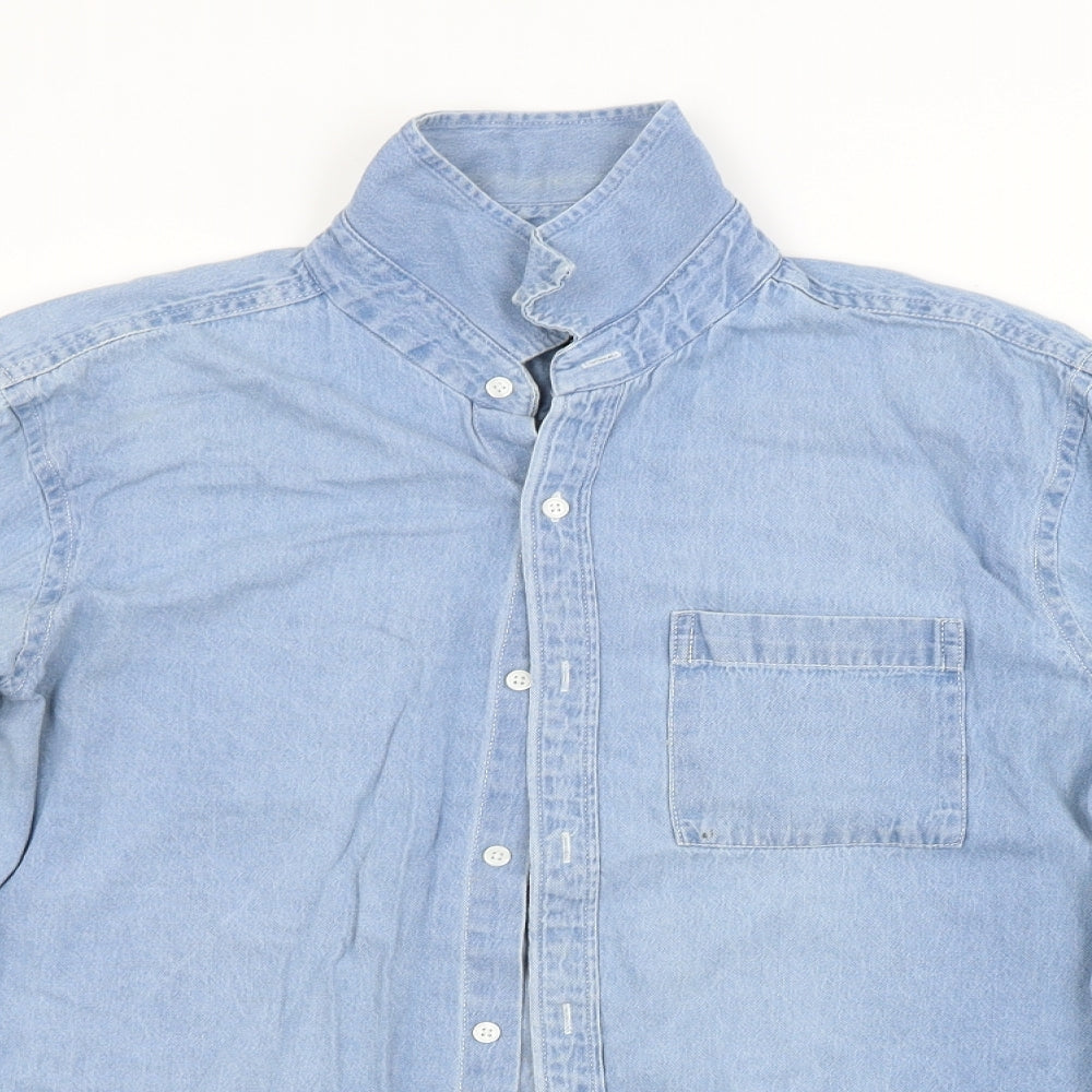 D/STRUCT Mens Blue    Button-Up Size M