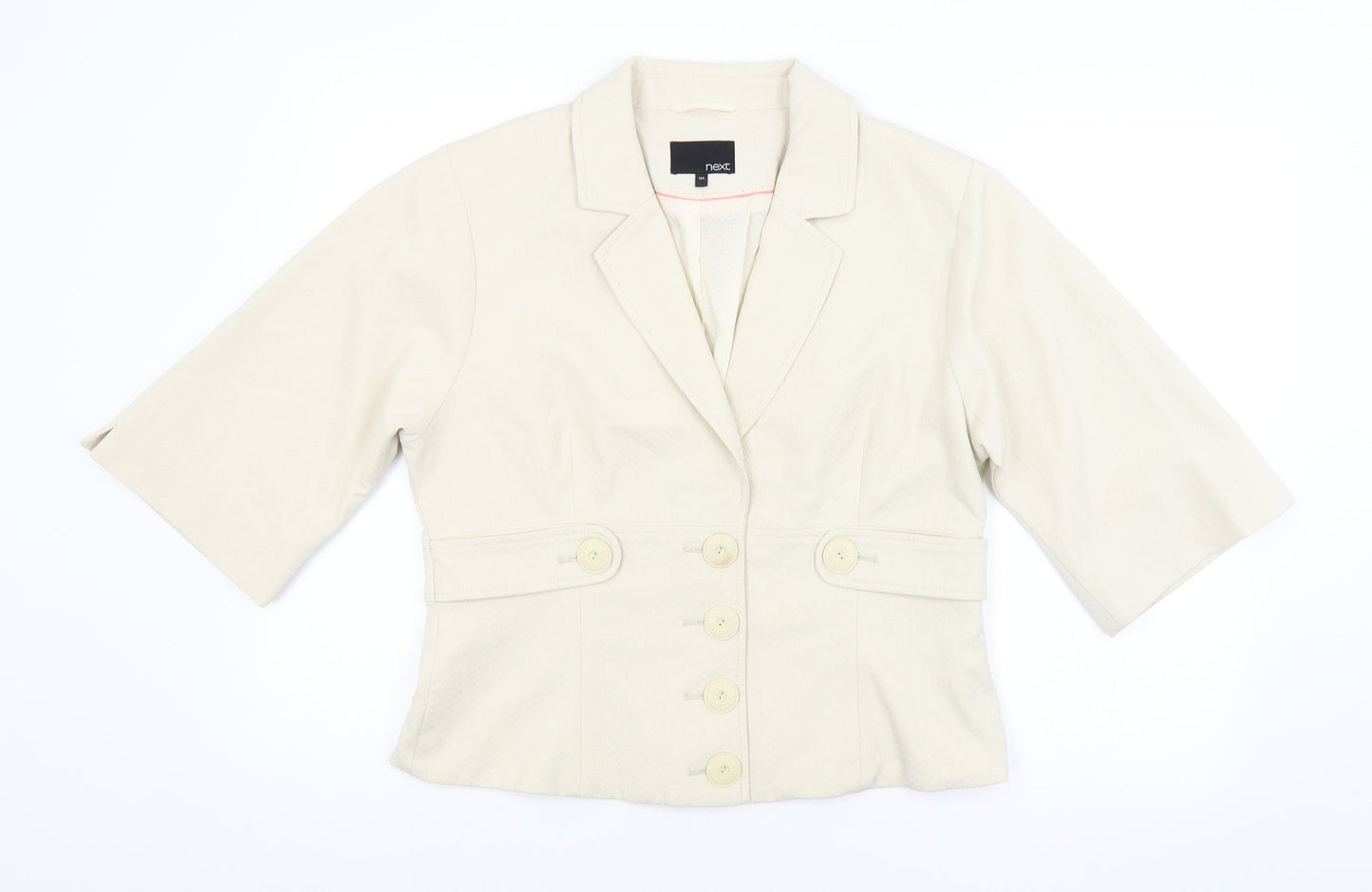 NEXT Womens Beige   Jacket  Size 16