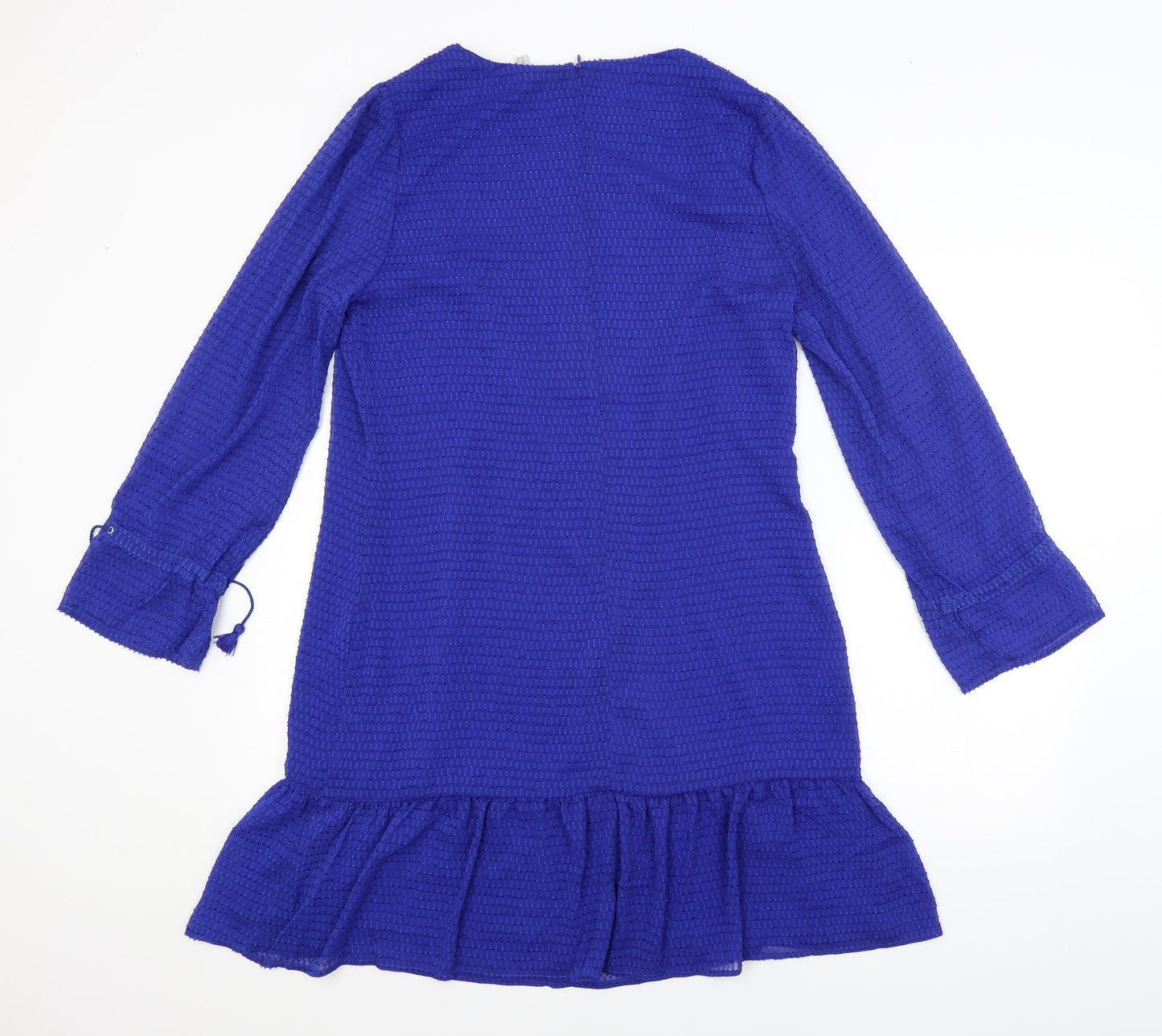 Yumi Womens Blue   Pencil Dress  Size 14