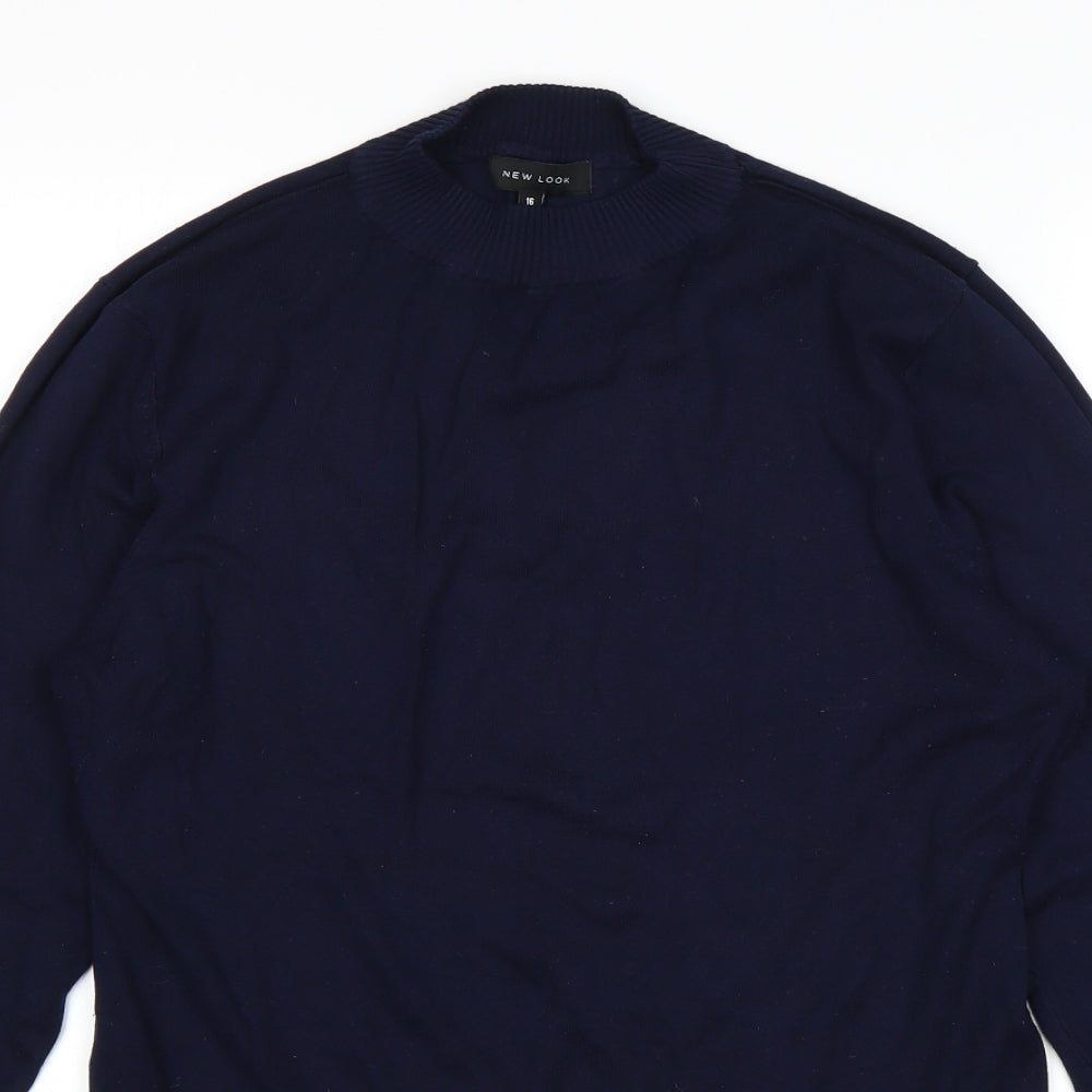 New Look  Womens Blue   Pullover Jumper Size 16