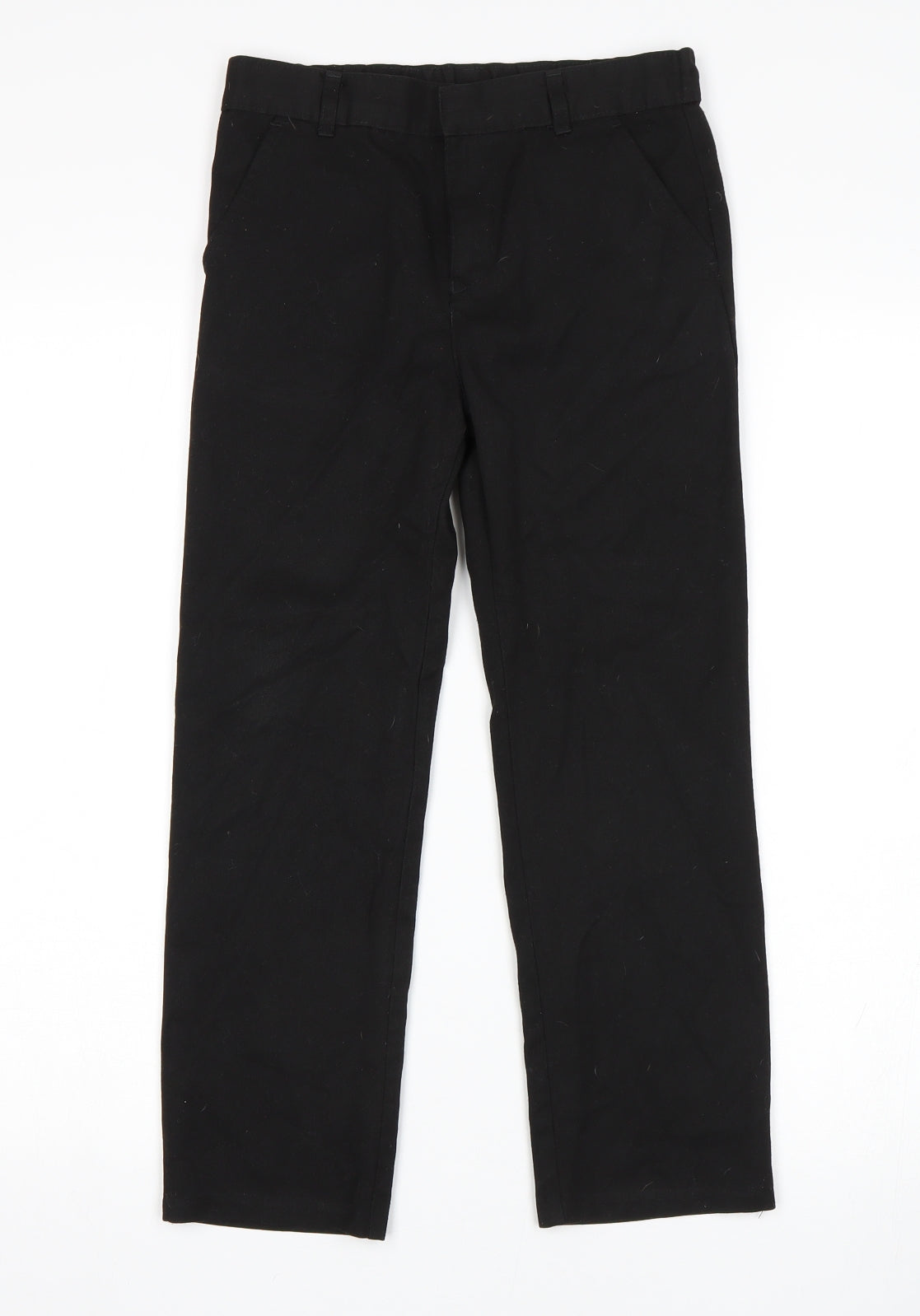 F&F Boys Black   Dress Pants Trousers Size 8-9 Years