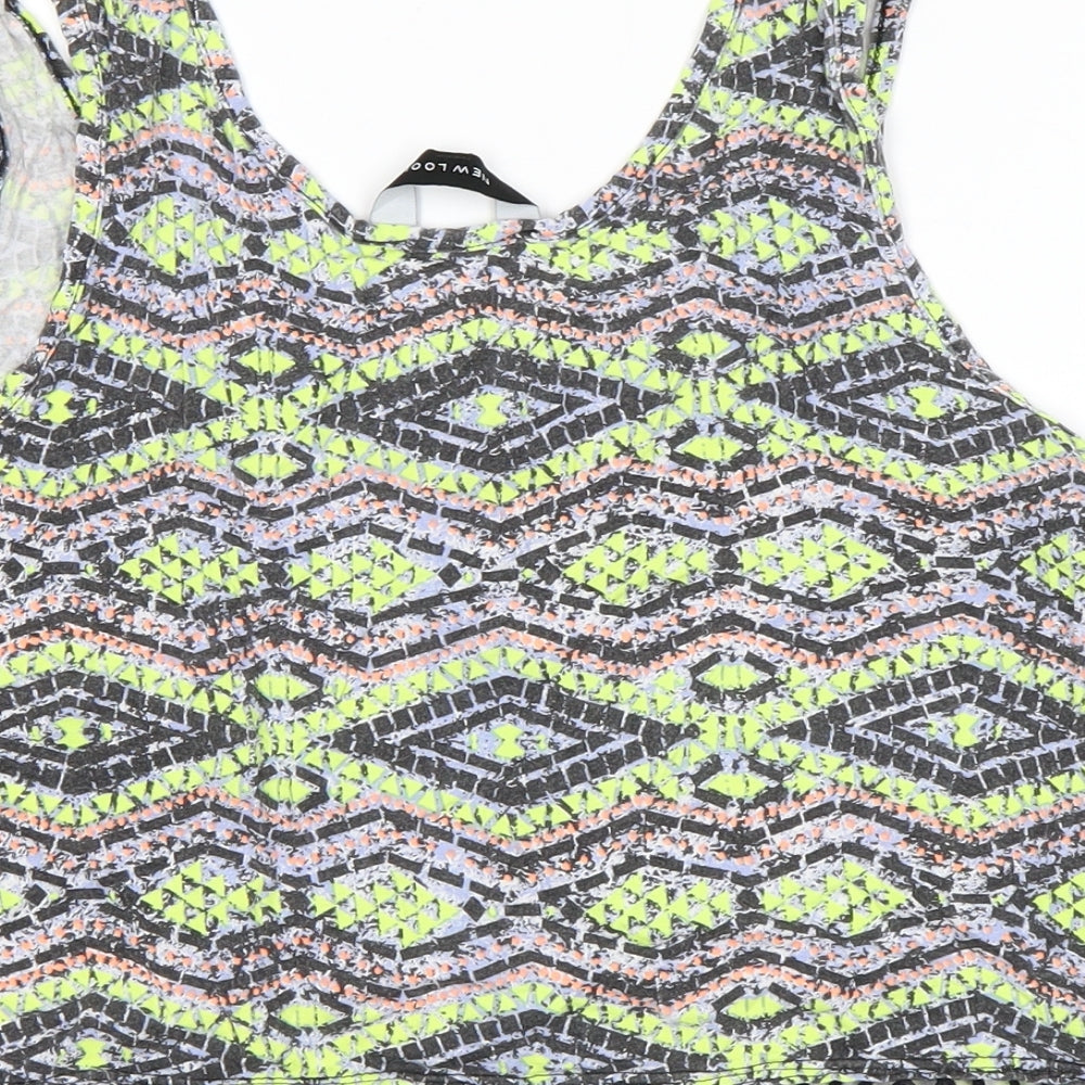New Look Womens Multicoloured   Basic Tank Size 12