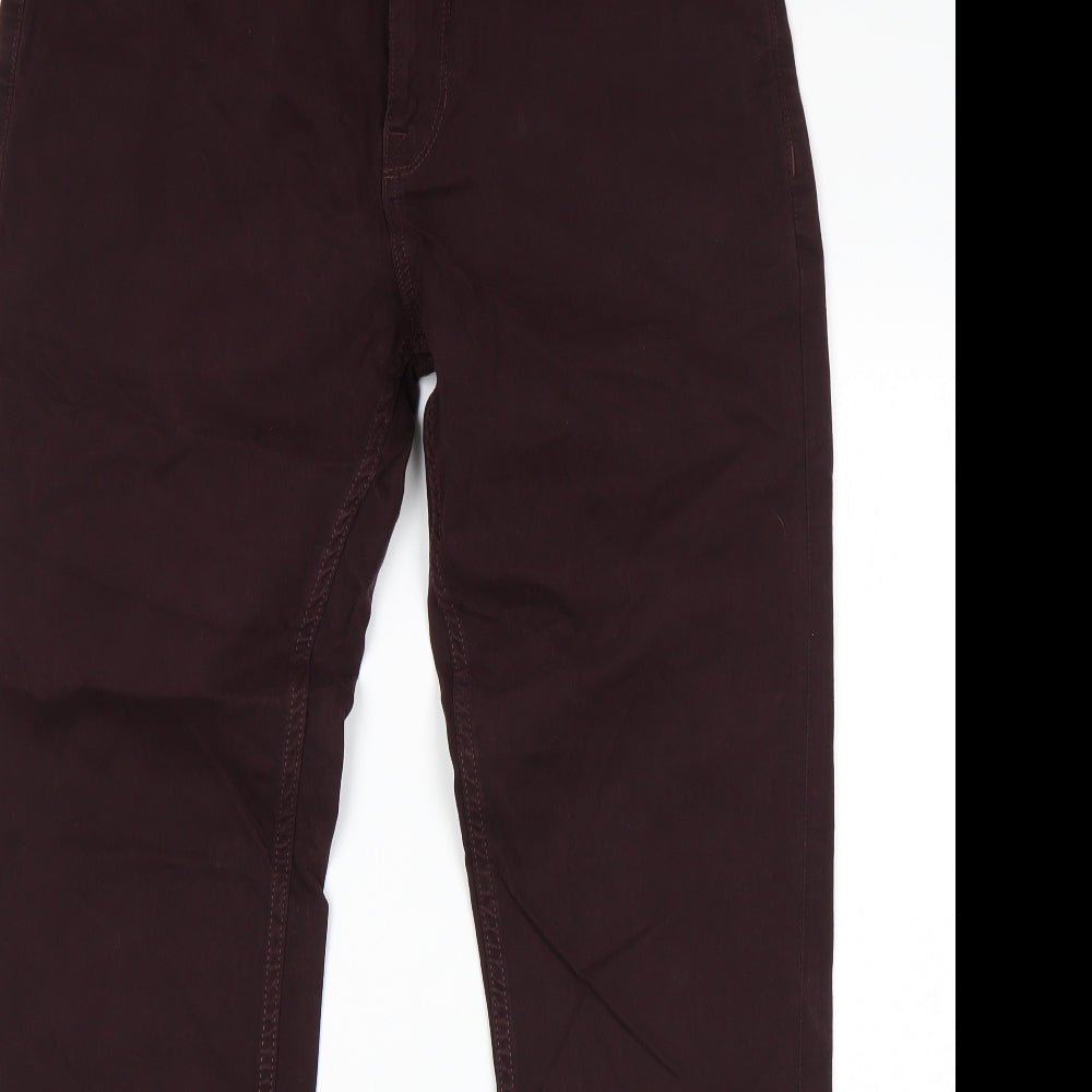 NEXT Womens Purple   Chino Trousers Size 34 L31 in