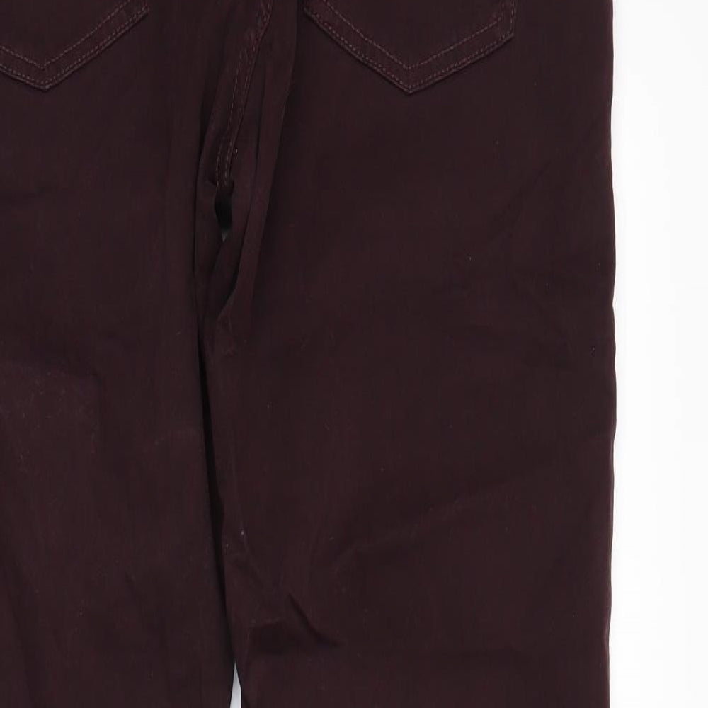 NEXT Womens Purple   Chino Trousers Size 34 L31 in