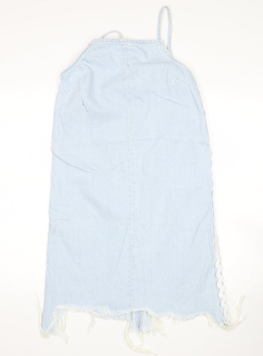 River Island Womens Blue   Tank Dress  Size 8